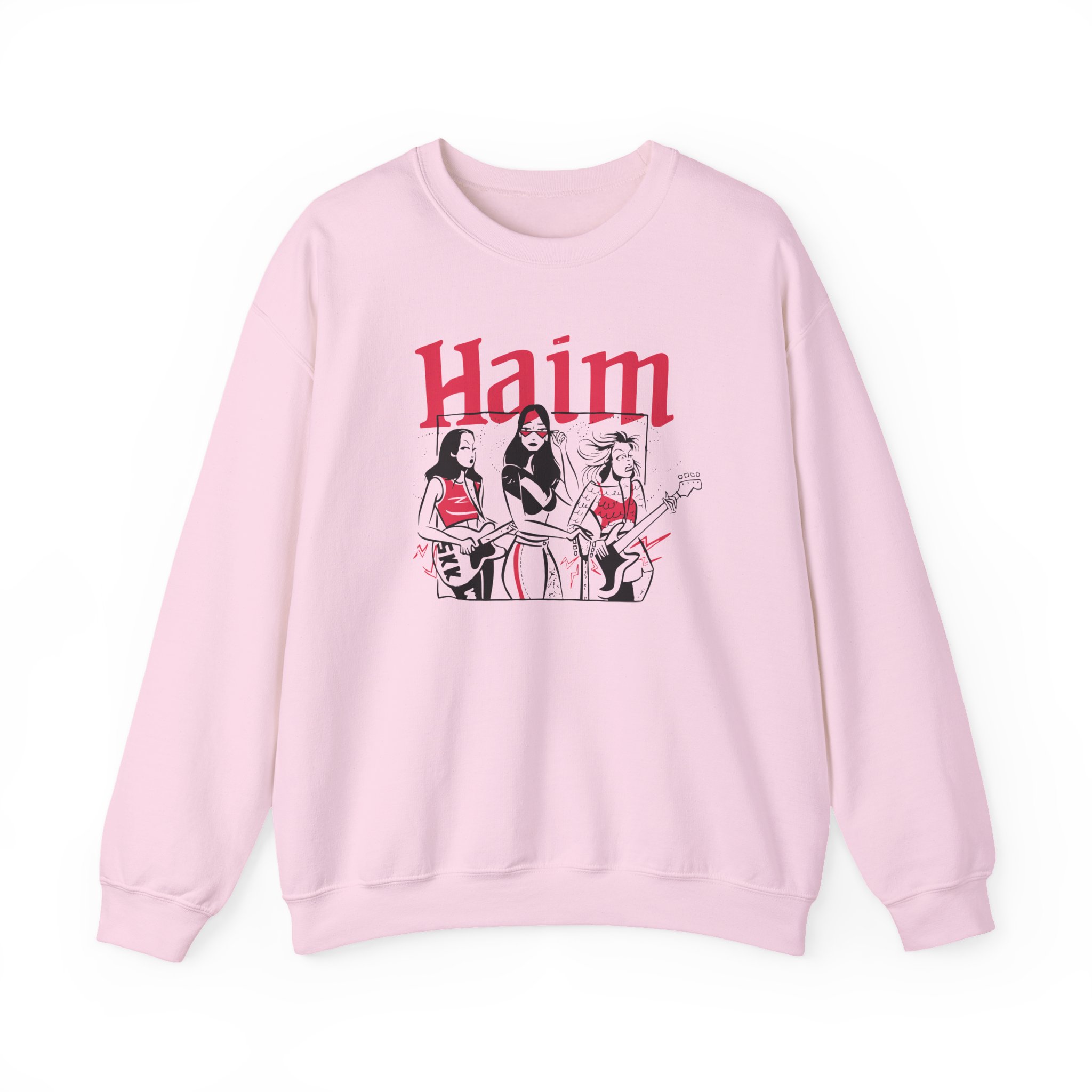 Haim Unisex Heavy Blendâ„¢ Crewneck Sweatshirt