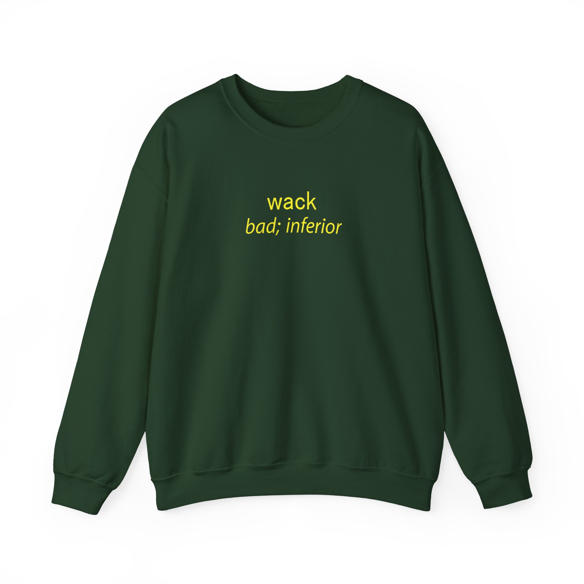 Tierra Whack Wack Bad Inferior Unisex Heavy Blendâ„¢ Crewneck Sweatshirt