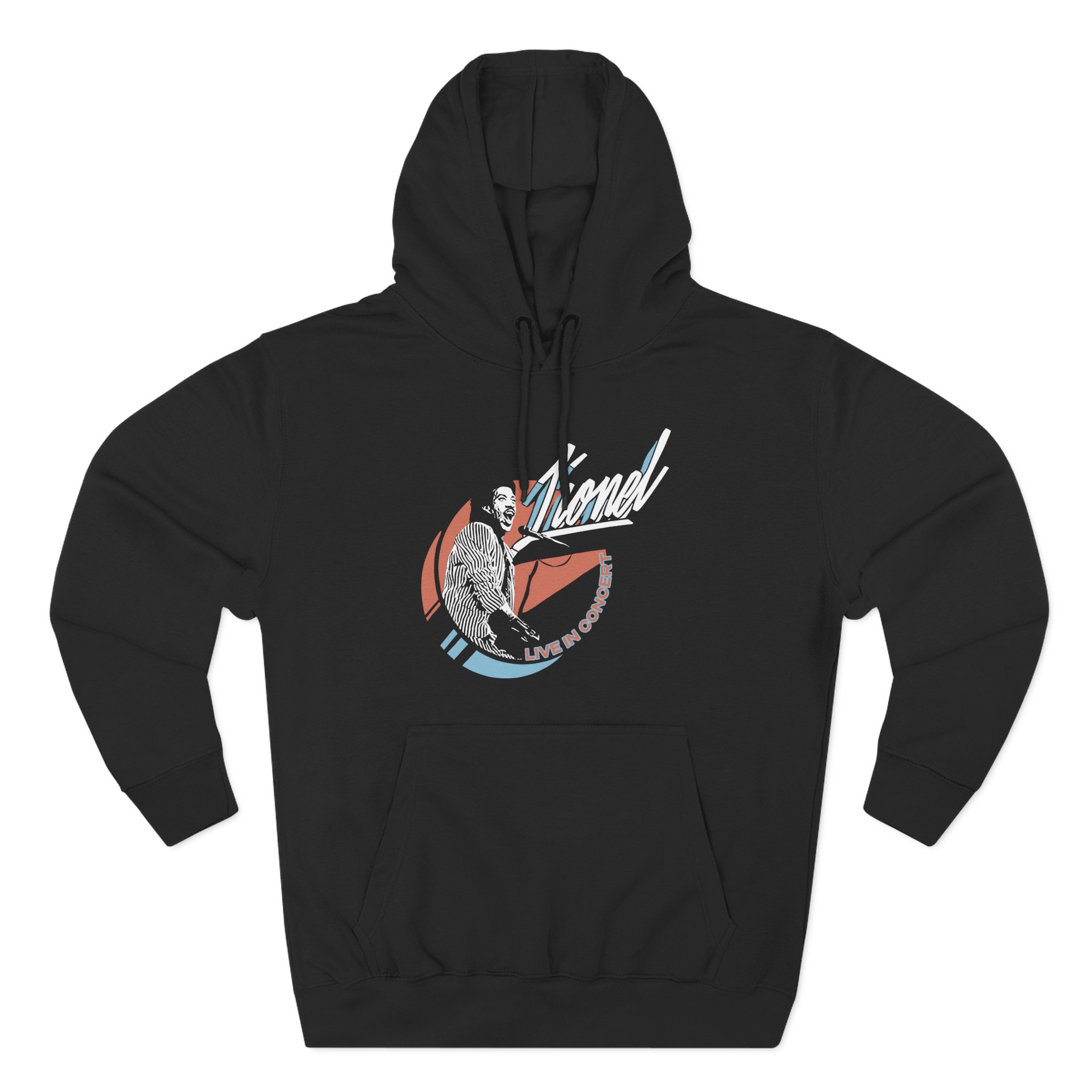 Lionel Richie Concert '87 Three-Panel Fleece Hoodie