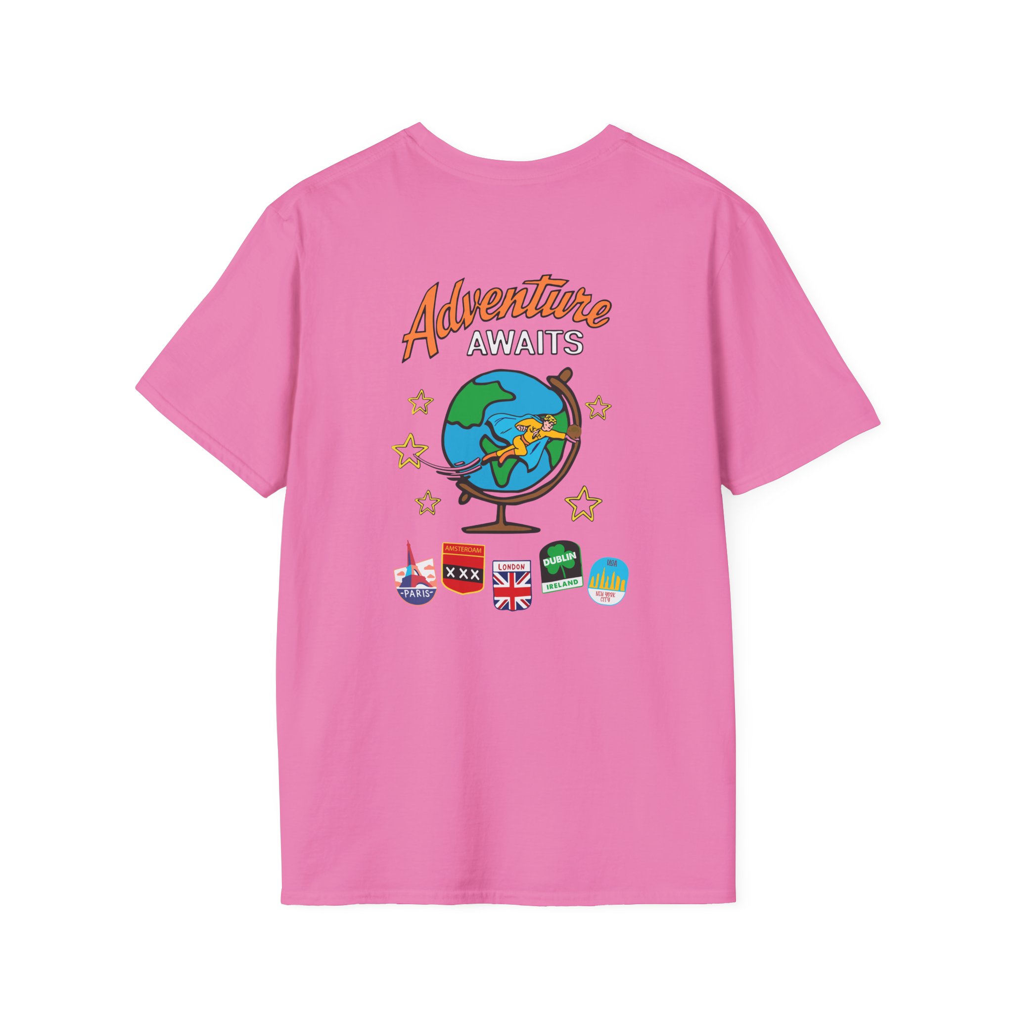 Ryan Trahan One Cent Adventure Awaits Travel Club Unisex Softstyle T-Shirt