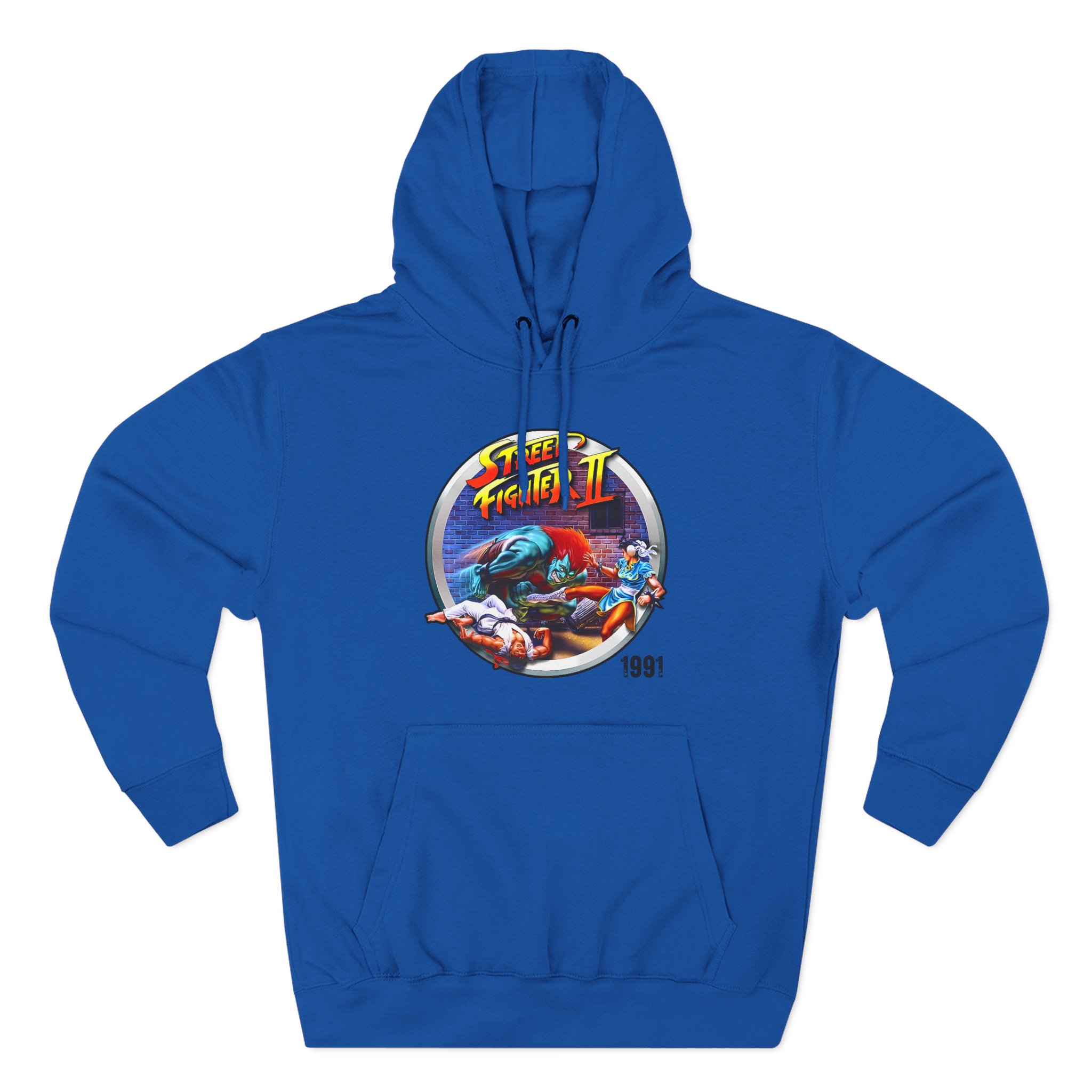 Ishowspeed Street Fighter Three-Panel Fleece Hoodie