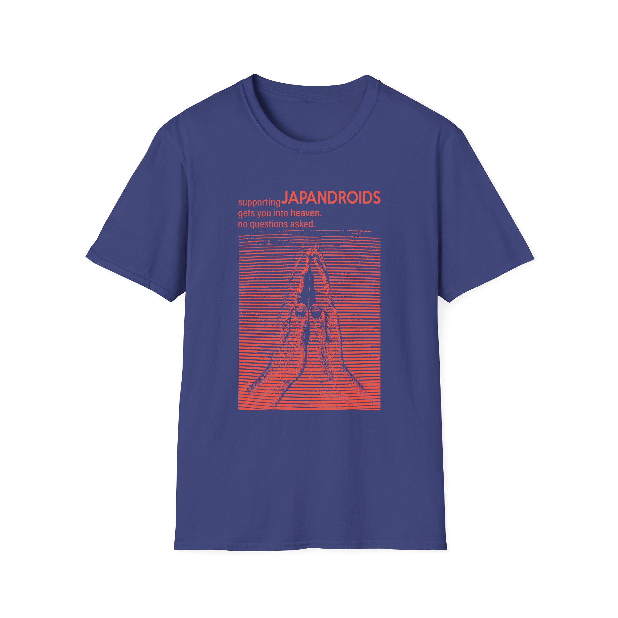 Supporting Japandroids Gets You Into Heaven No Questions Asked Unisex Softstyle T-Shirt