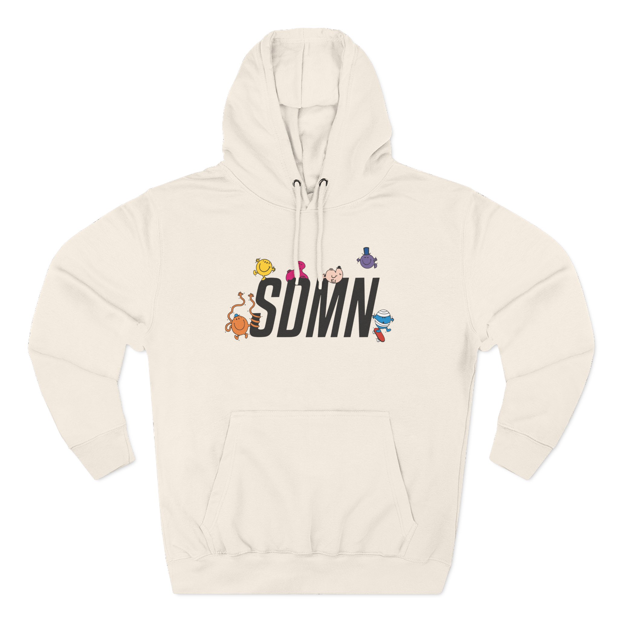 Zerkaa Sdmn Three-Panel Fleece Hoodie