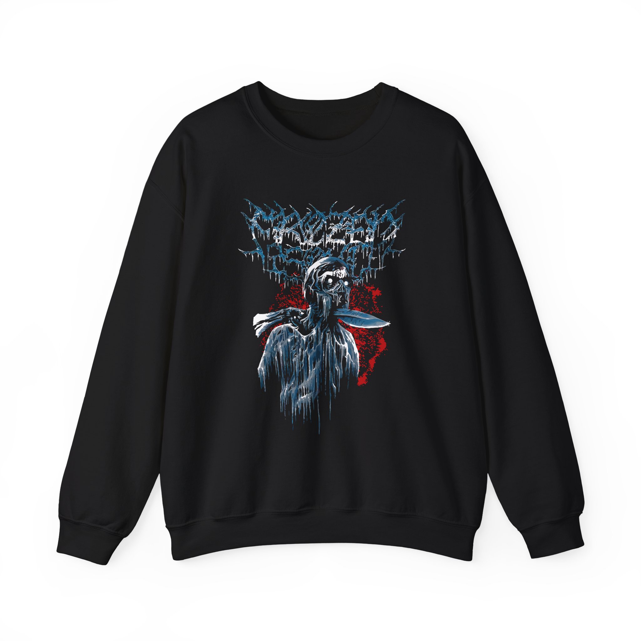 Frozen Soul Twist the Knife Unisex Heavy Blendâ„¢ Crewneck Sweatshirt
