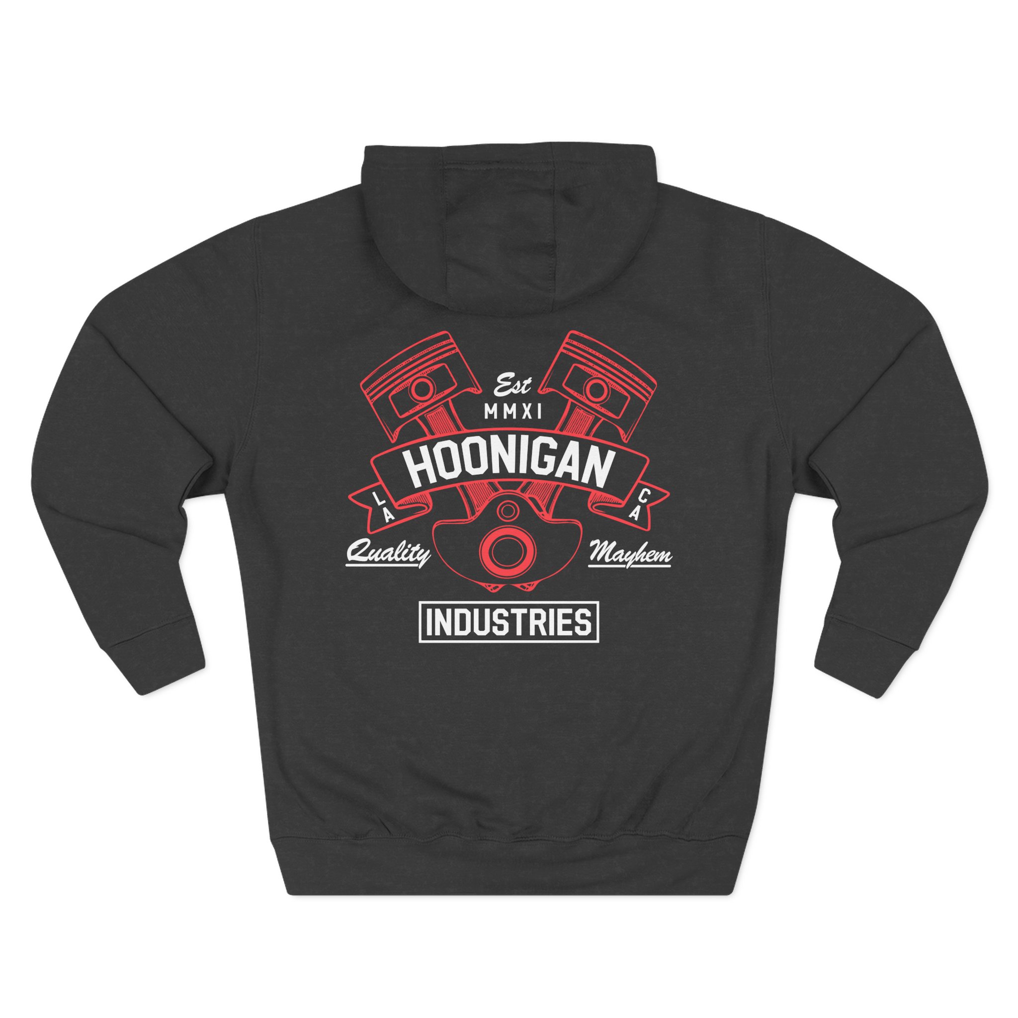 Ken Block Hoonigan Cranked Three-Panel Fleece Hoodie
