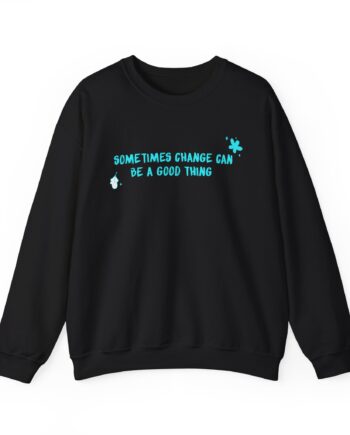Heartstopper Sometimes Change Can Be a Good Thing Unisex Heavy Blend™ Crewneck Sweatshirt