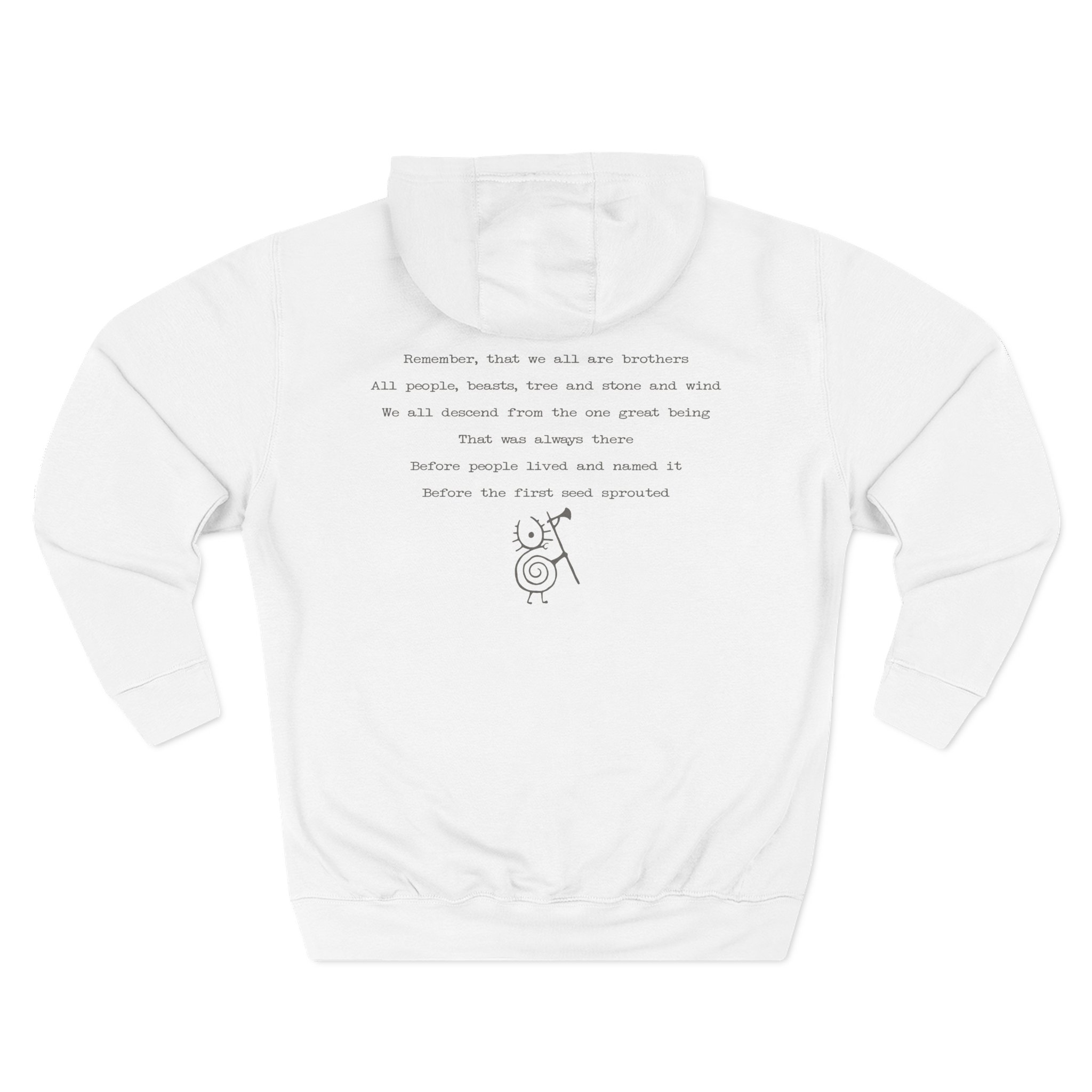 Heilung Remember Three-Panel Fleece Hoodie