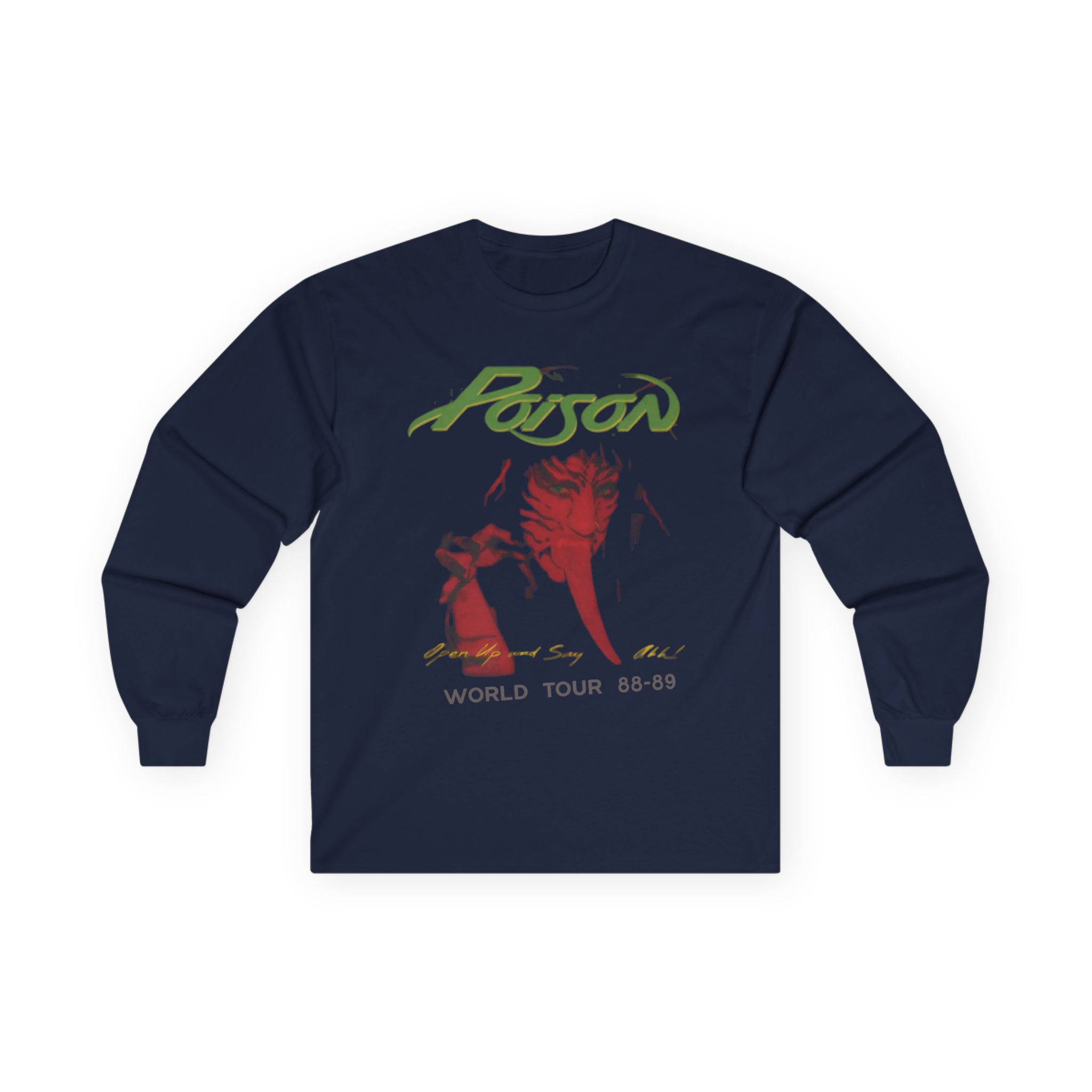 Poison Say...ahh Unisex Ultra Cotton Long Sleeve Tee