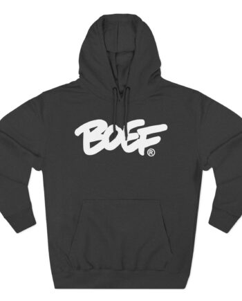 Boef Three-Panel Fleece Hoodie