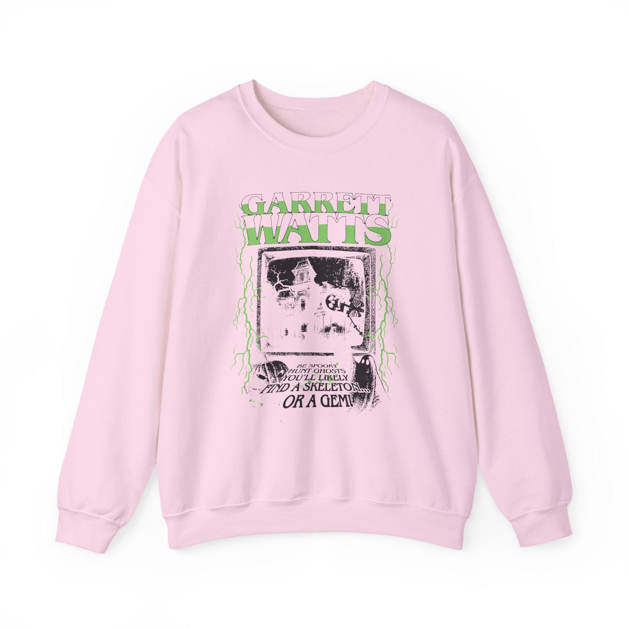 Garrett Watts the Haunted Glow Unisex Heavy Blendâ„¢ Crewneck Sweatshirt