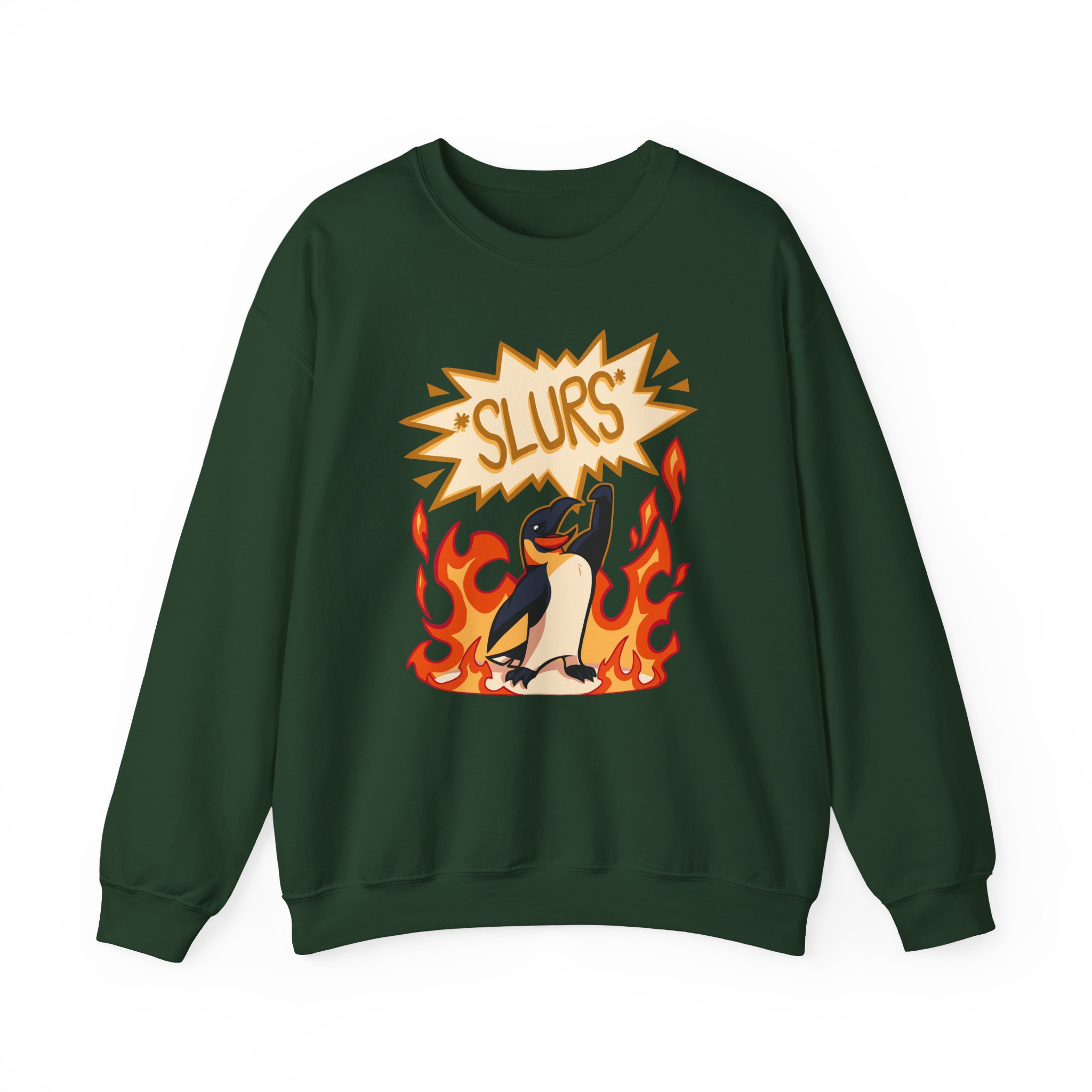 Vivziepop Slurs Unisex Heavy Blendâ„¢ Crewneck Sweatshirt