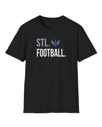 St. Louis Battlehawks 108 Stitches Football Spiral Unisex Softstyle T-Shirt
