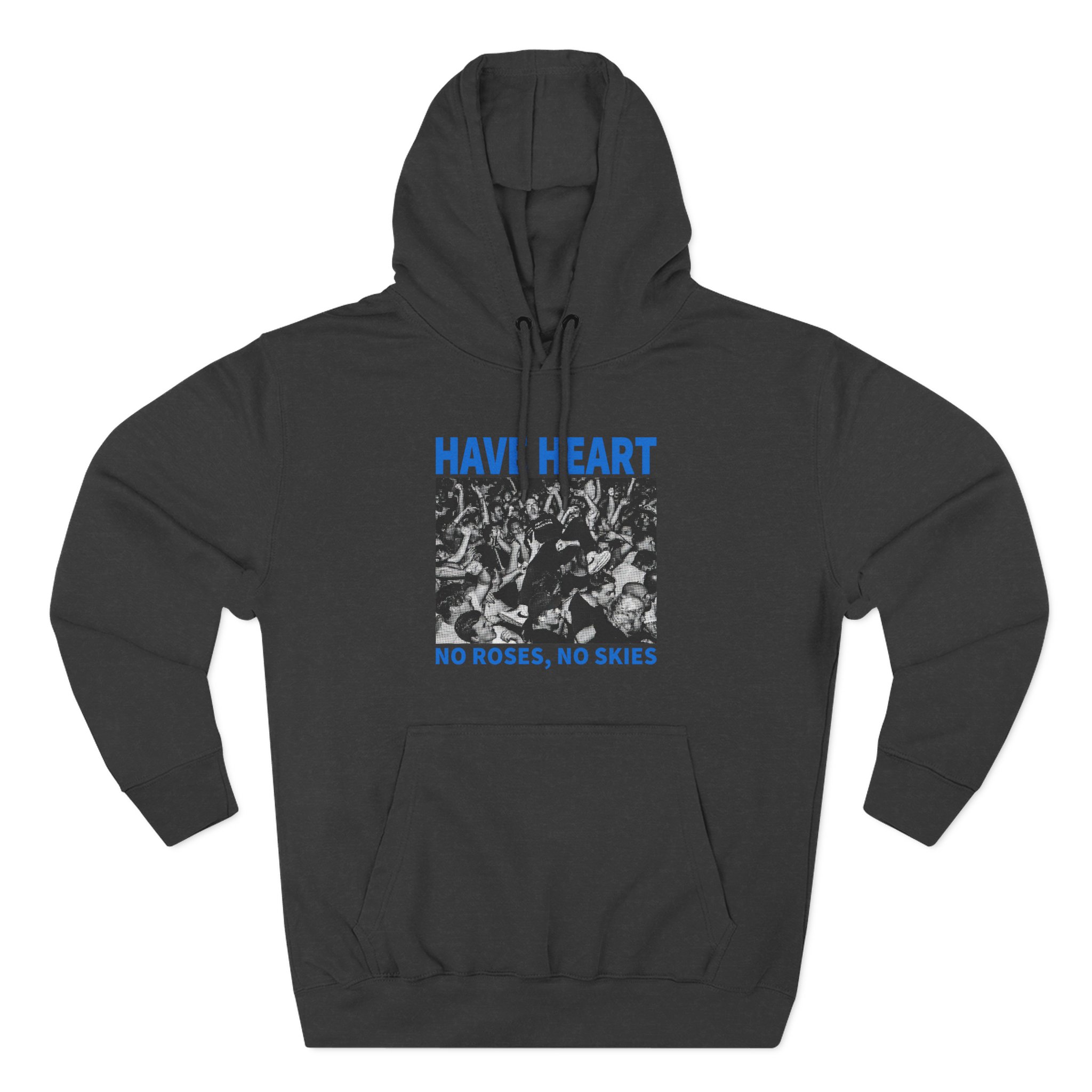 Have Heart No Roses, No Skies Three-Panel Fleece Hoodie