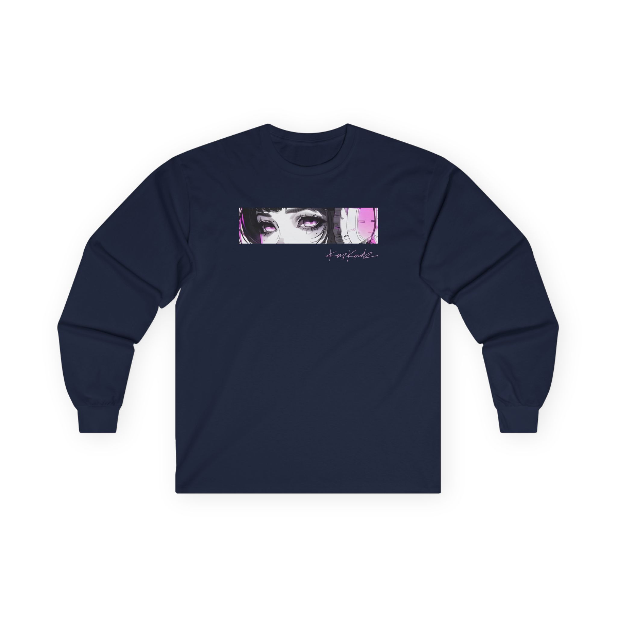 Kaskade Anime Eyes Unisex Ultra Cotton Long Sleeve Tee
