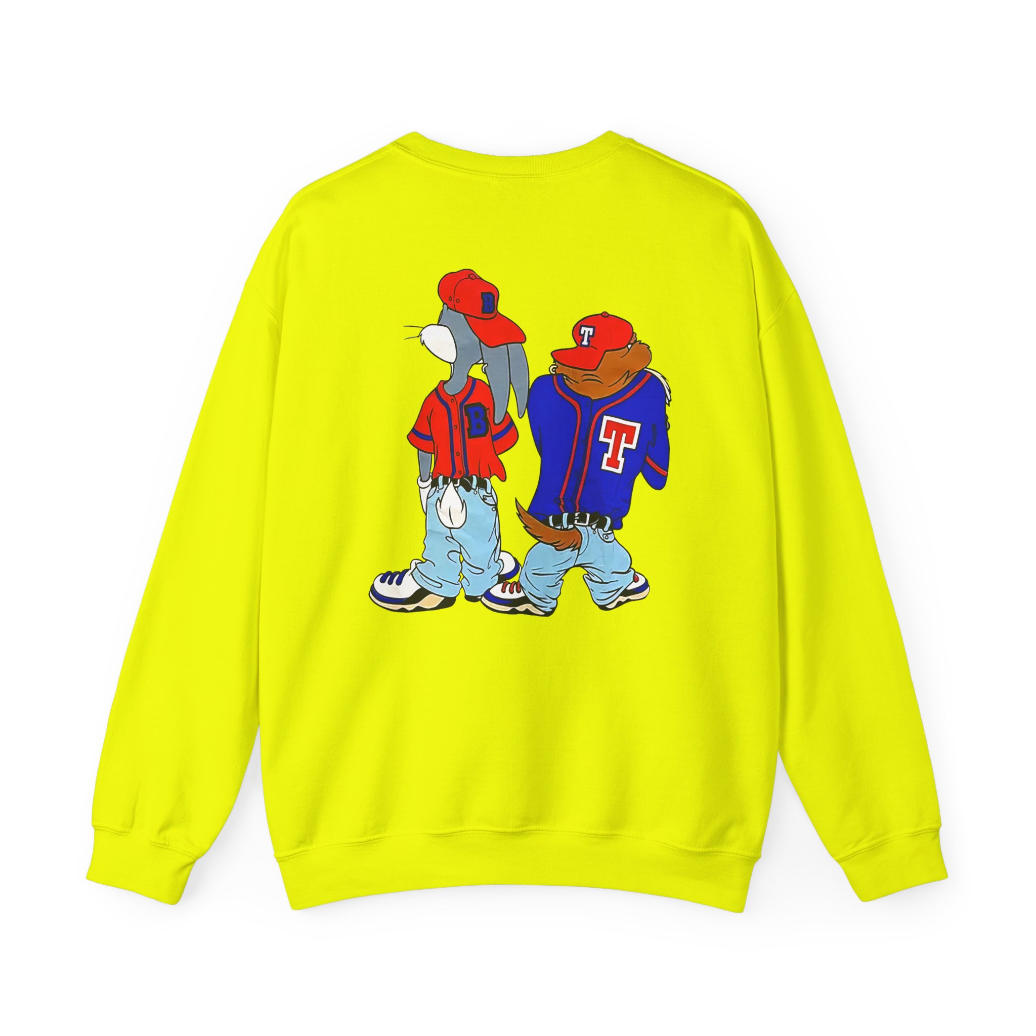 Vintage 90s Looney Tunes Bugs Taz Kris’s Kross Unisex Heavy Blend™ Crewneck Sweatshirt