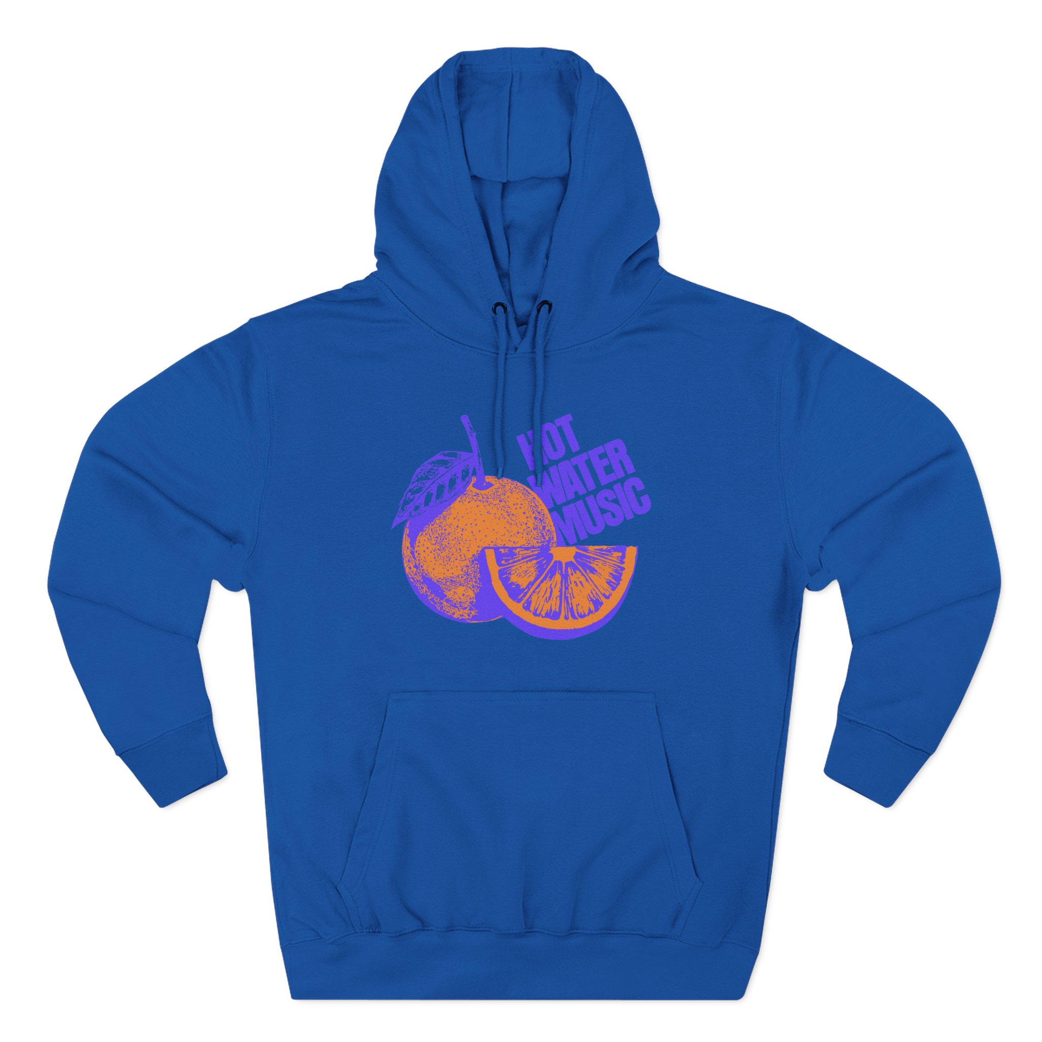 Hot Water Music Florida Orange Three-Panel Fleece Hoodie