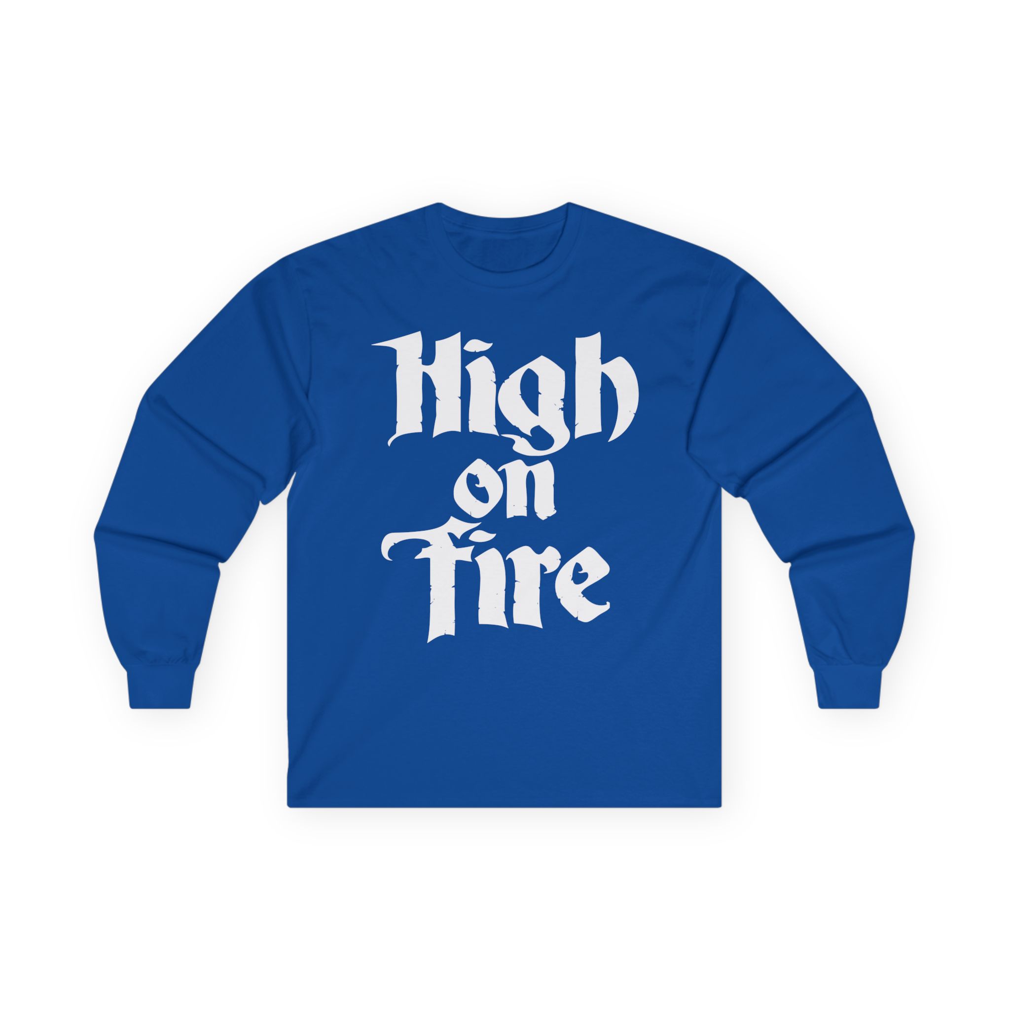 High on Fire Logo Unisex Ultra Cotton Long Sleeve Tee