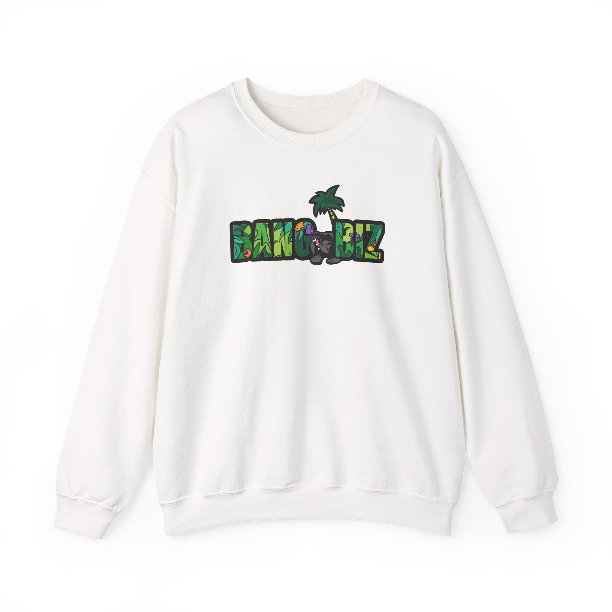 Fredo Bang Bang Biz Logo Unisex Heavy Blendâ„¢ Crewneck Sweatshirt