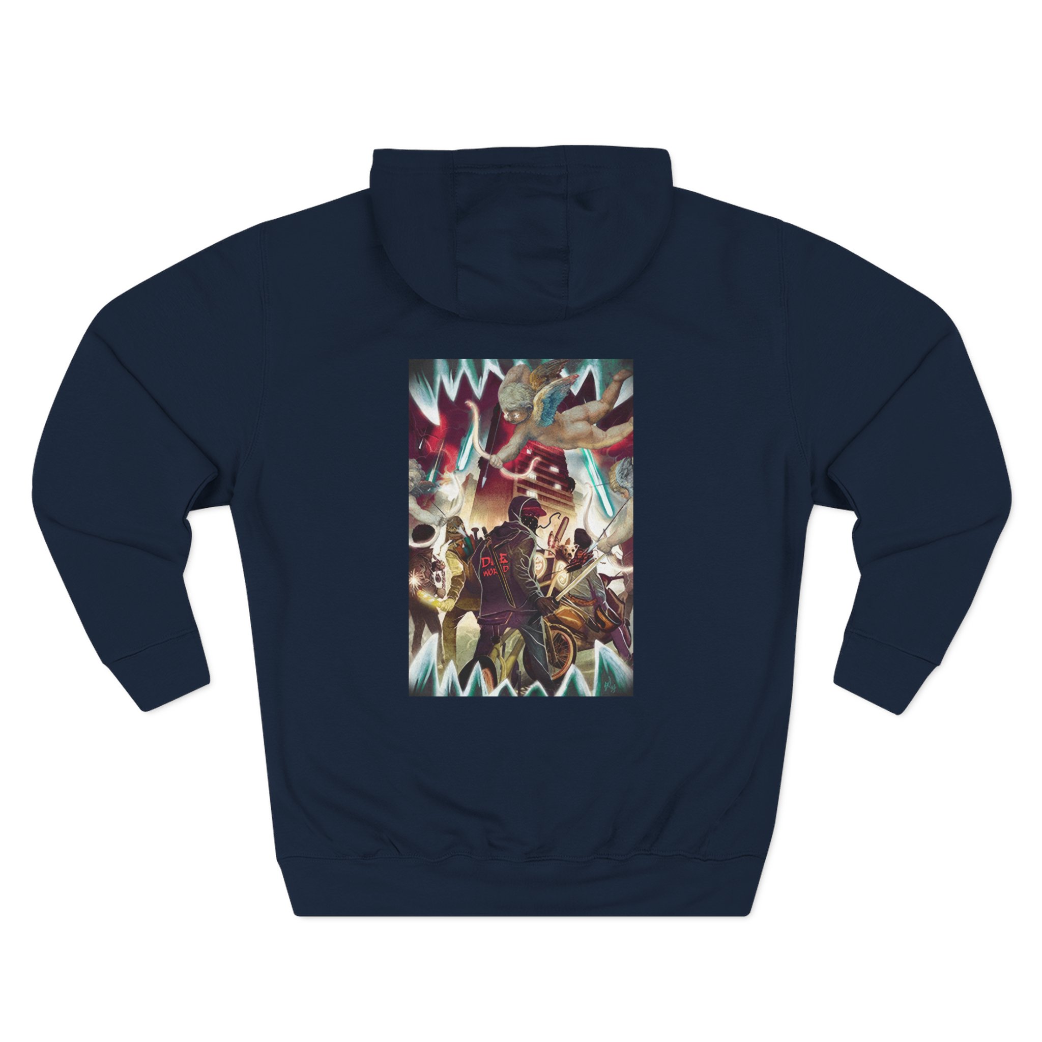 D Block Europe DBE Wurl Three-panel Fleece Hoodie