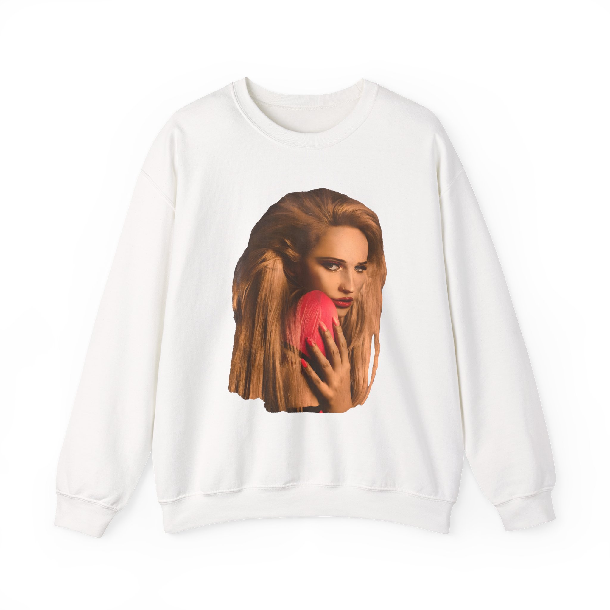 Kim Petras Glam Shot Unisex Heavy Blendâ„¢ Crewneck Sweatshirt