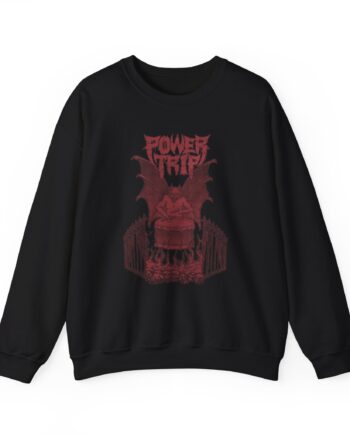 Power Trip Demon Drum Unisex Heavy Blend™ Crewneck Sweatshirt