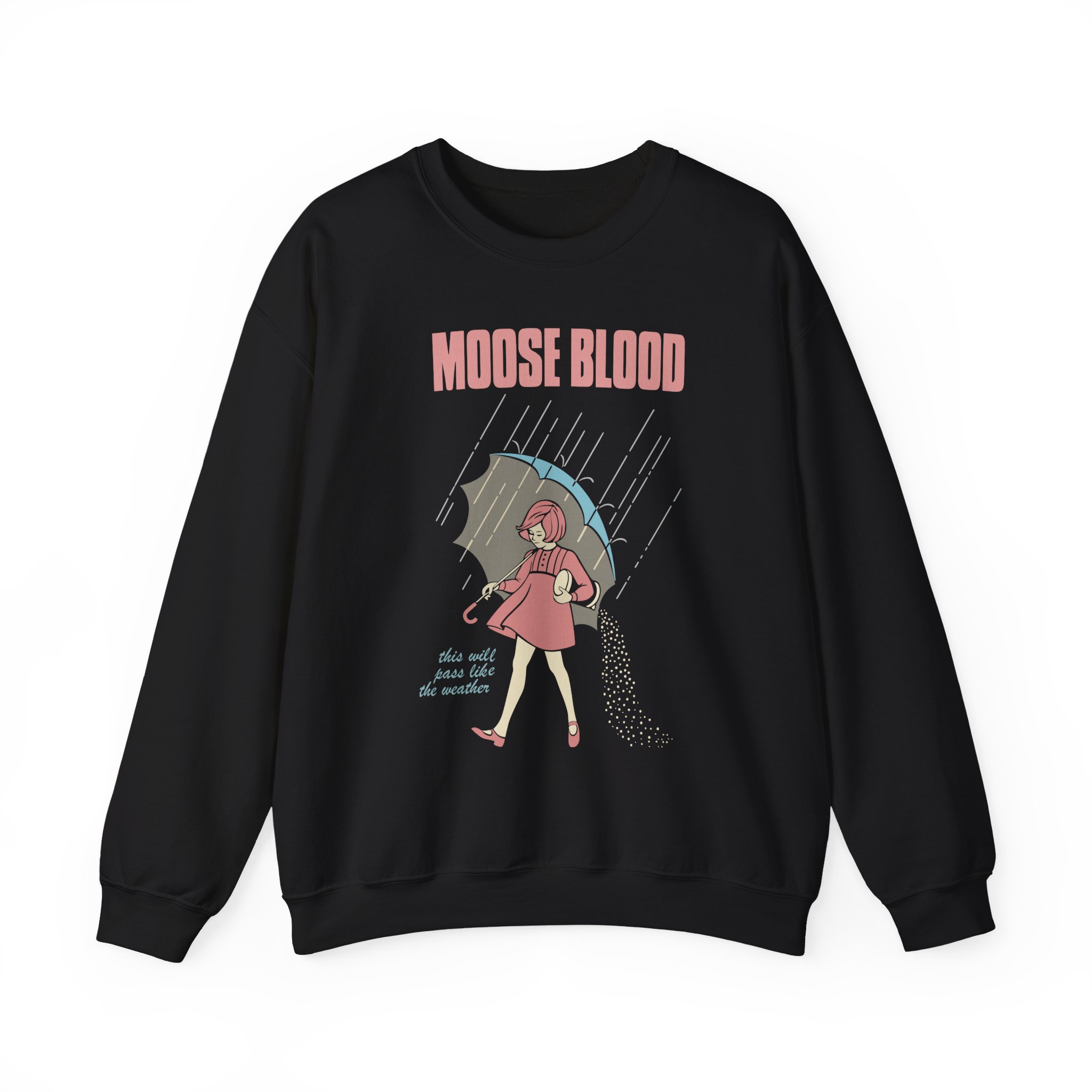 Moose Blood Emo Pop Punk Band Unisex Heavy Blendâ„¢ Crewneck Sweatshirt