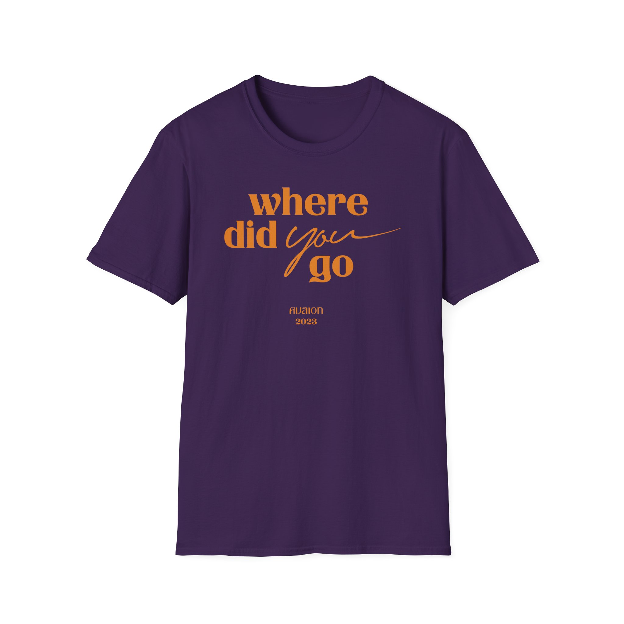 Avaion Where Did You Go Unisex Softstyle T-Shirt
