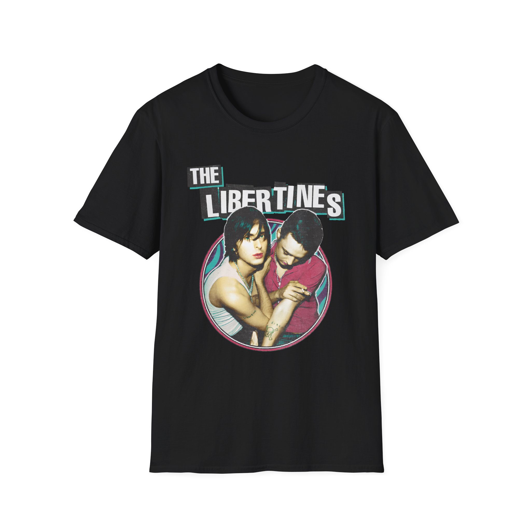 The Libertines Circle Unisex Softstyle T-Shirt
