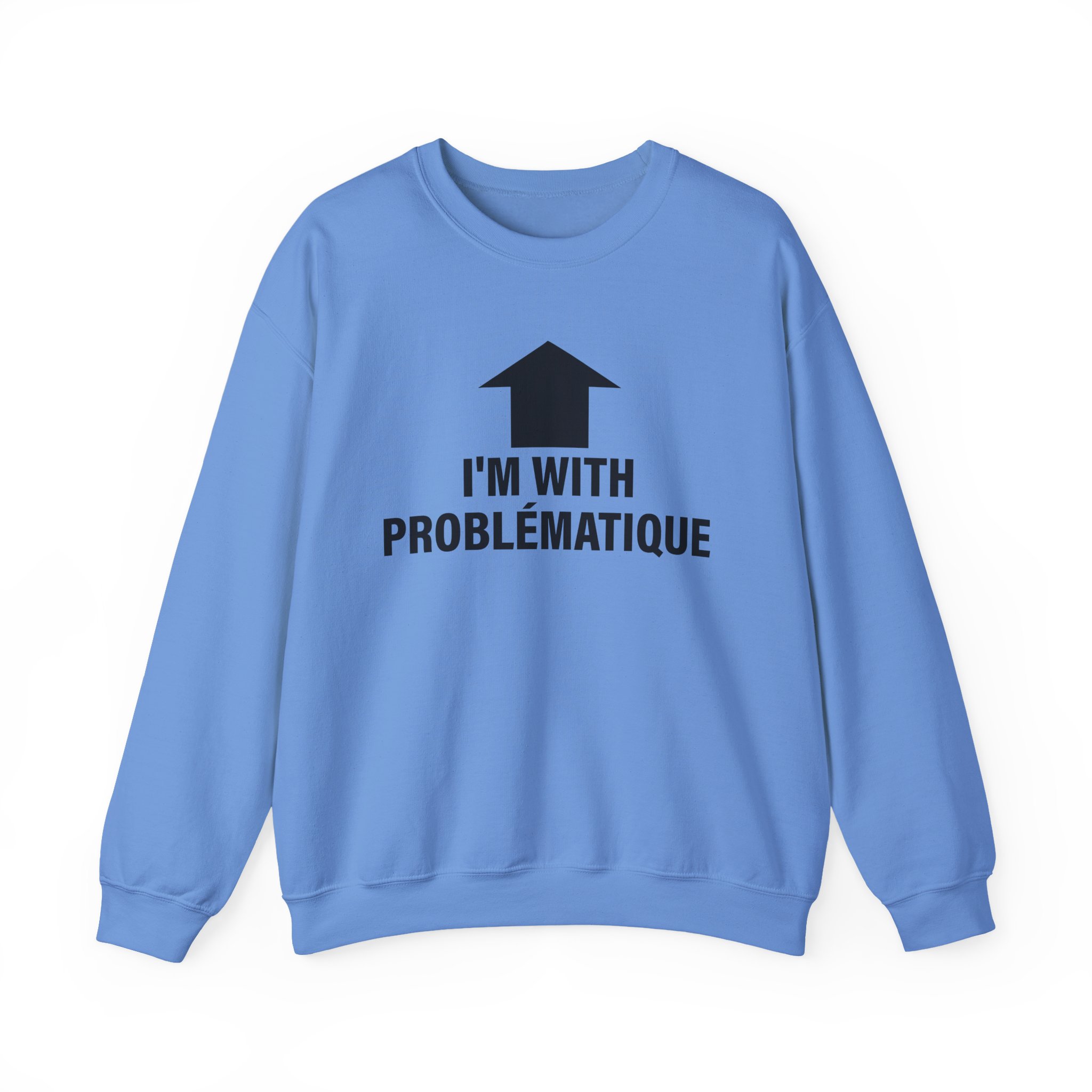 Kim Petras I’m With Problématique Unisex Heavy Blend™ Crewneck Sweatshirt