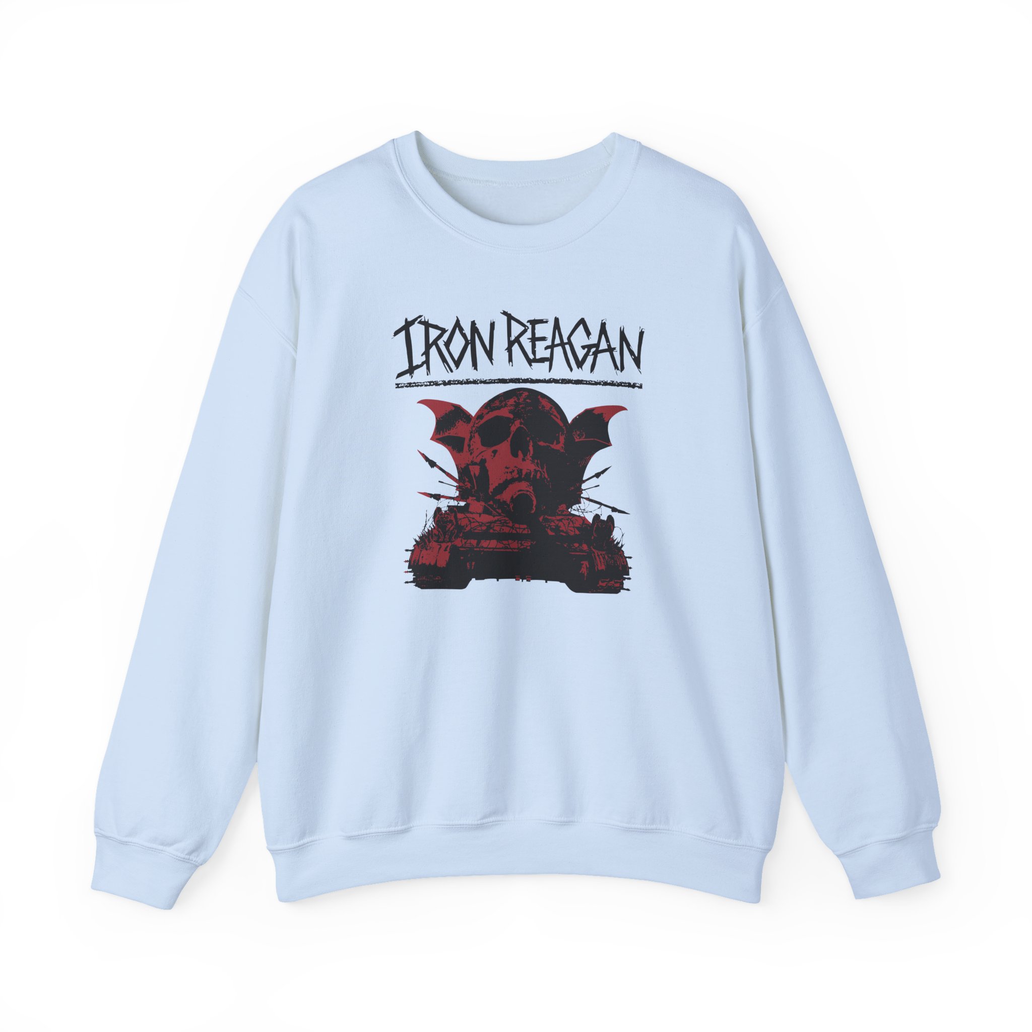 Iron Reagan Warning Unisex Heavy Blendâ„¢ Crewneck Sweatshirt
