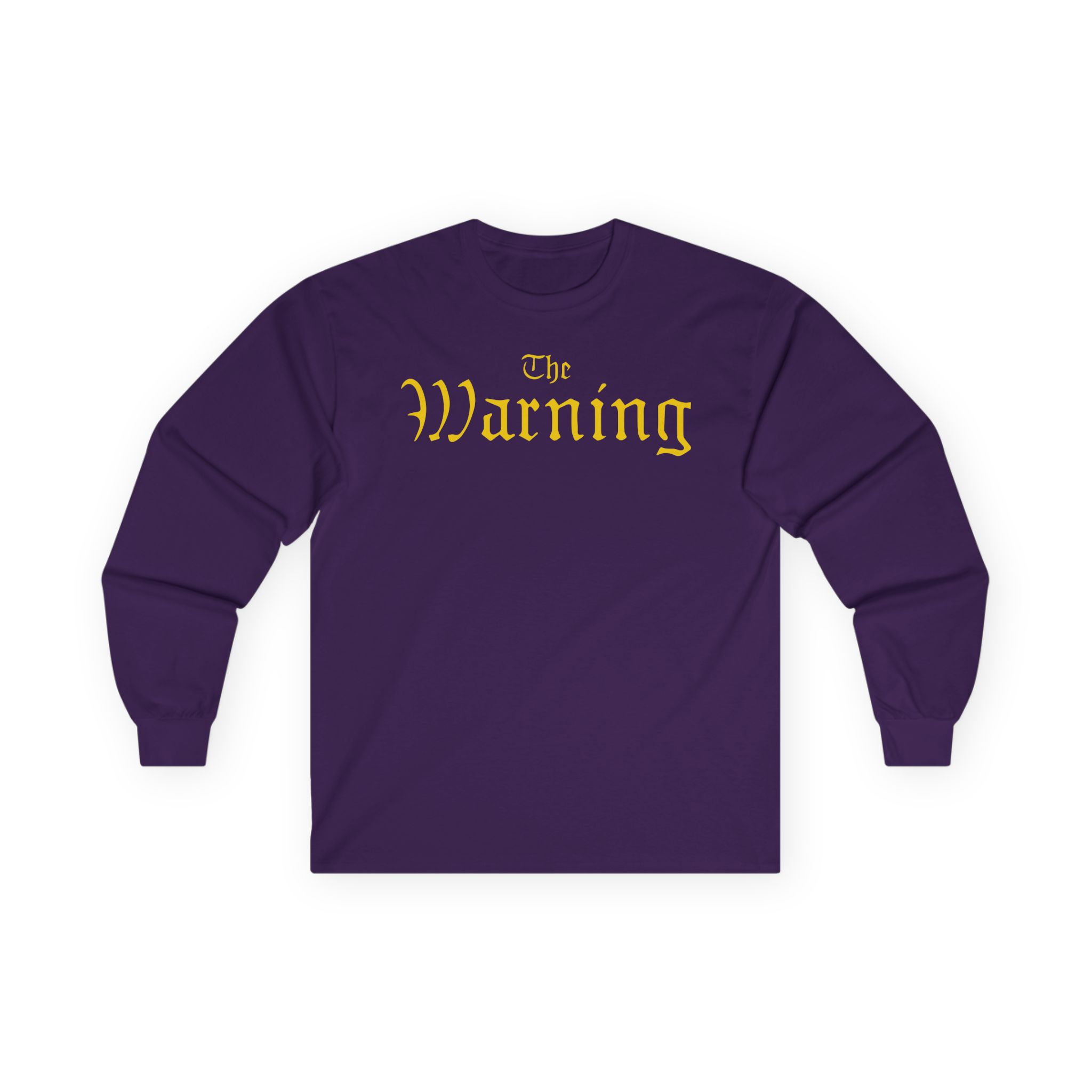 The Warning Gold TW Logo Unisex Ultra Cotton Long Sleeve Tee
