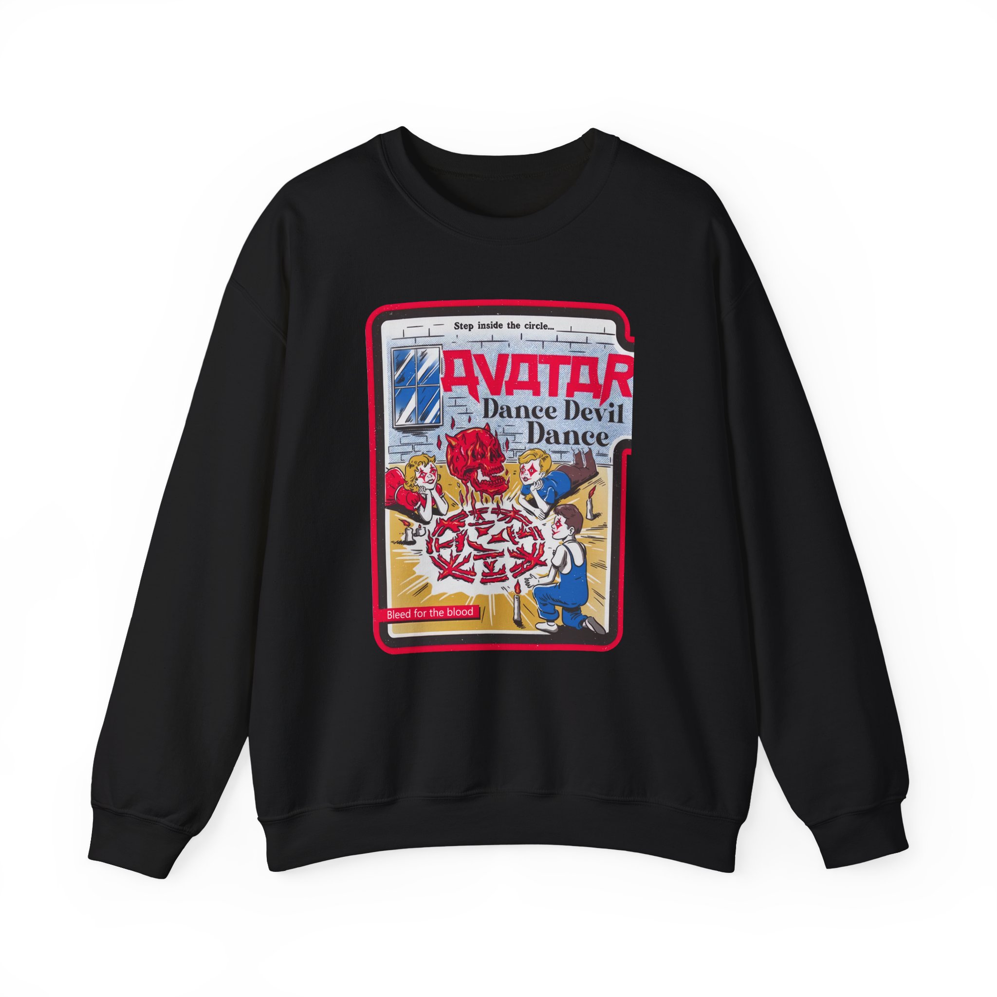 Avatar Band Ritual Ringer Unisex Heavy Blendâ„¢ Crewneck Sweatshirt