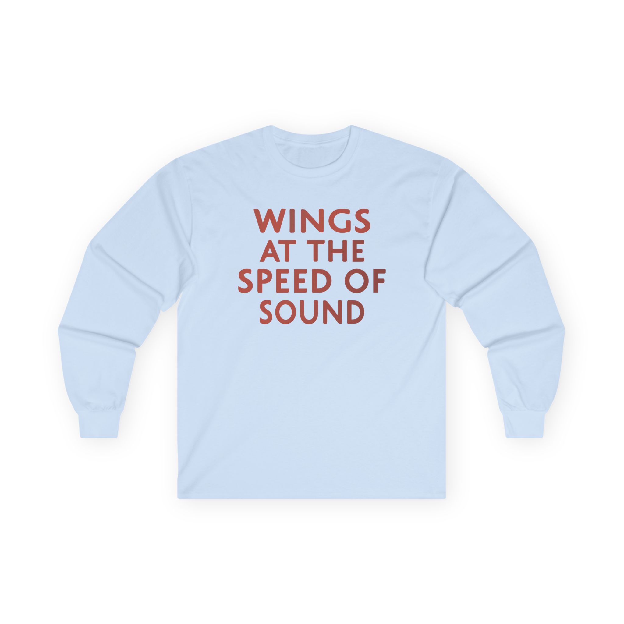 Wings at the Speed of Sound Unisex Ultra Cotton Long Sleeve Tee