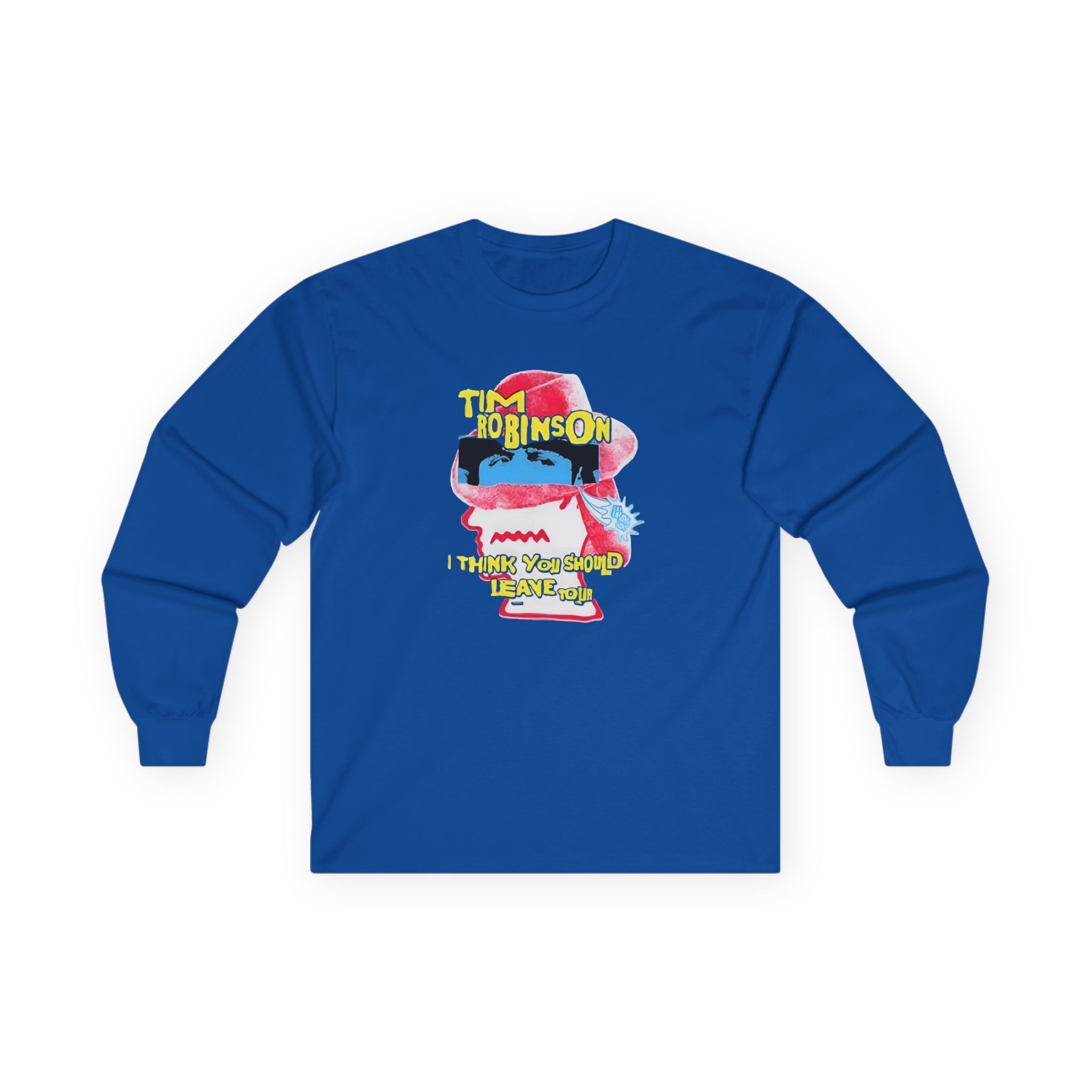 I Think You Should Leave Fedora Unisex Ultra Cotton Long Sleeve Tee