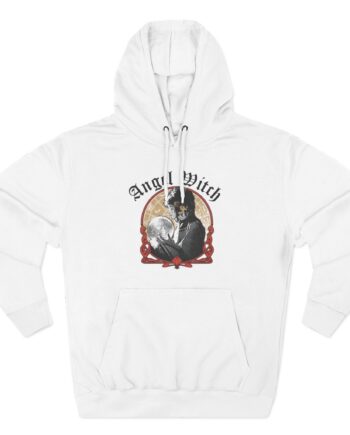 Angel Witch Sorceress Three-Panel Fleece Hoodie
