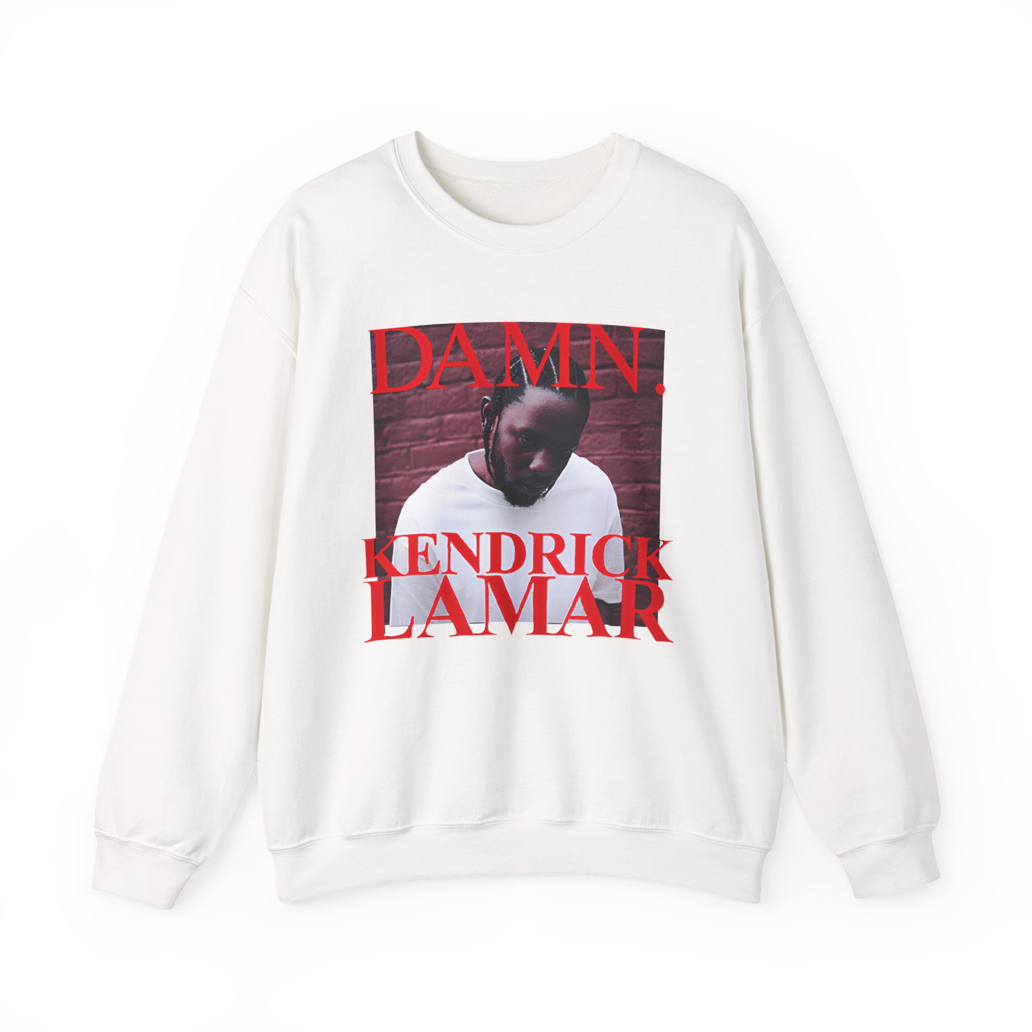 Kendrick Lamar Damn Dot Unisex Heavy Blendâ„¢ Crewneck Sweatshirt