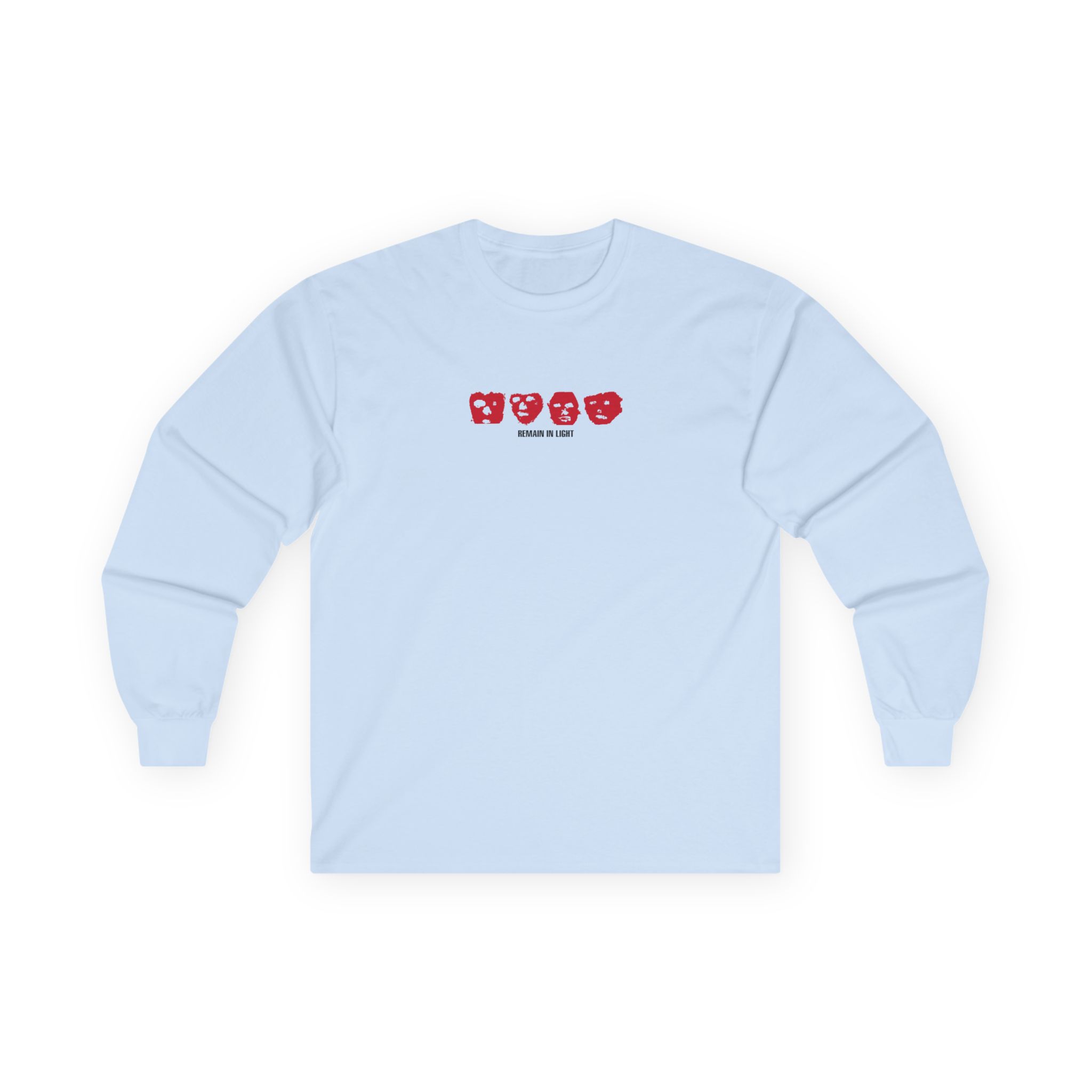 Talking Heads Remain in Light Faces Unisex Ultra Cotton Long Sleeve Tee