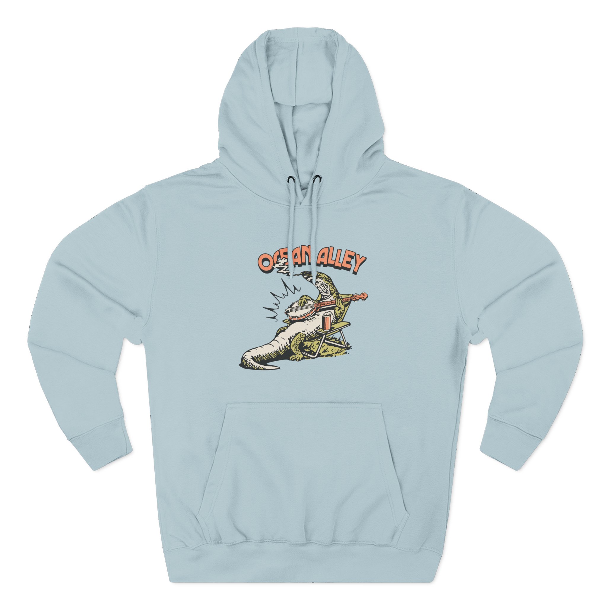 Ocean Alley Lizard Three-Panel Fleece Hoodie