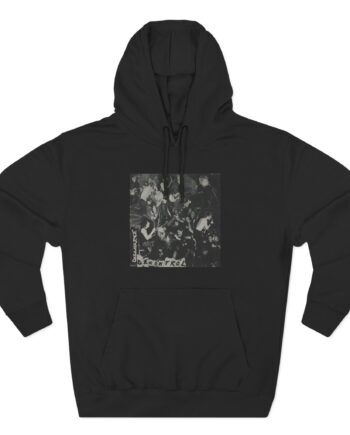 Discharge Decontrol Three-Panel Fleece Hoodie