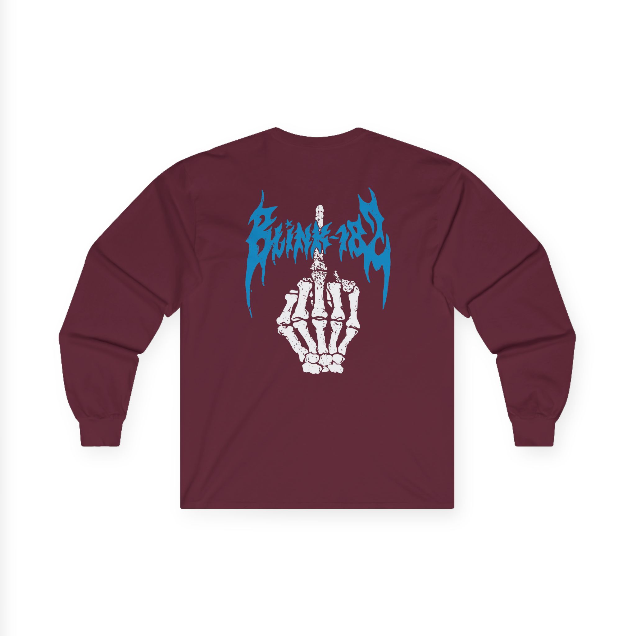 Blink 182 Middle Finger Unisex Ultra Cotton Long Sleeve Tee