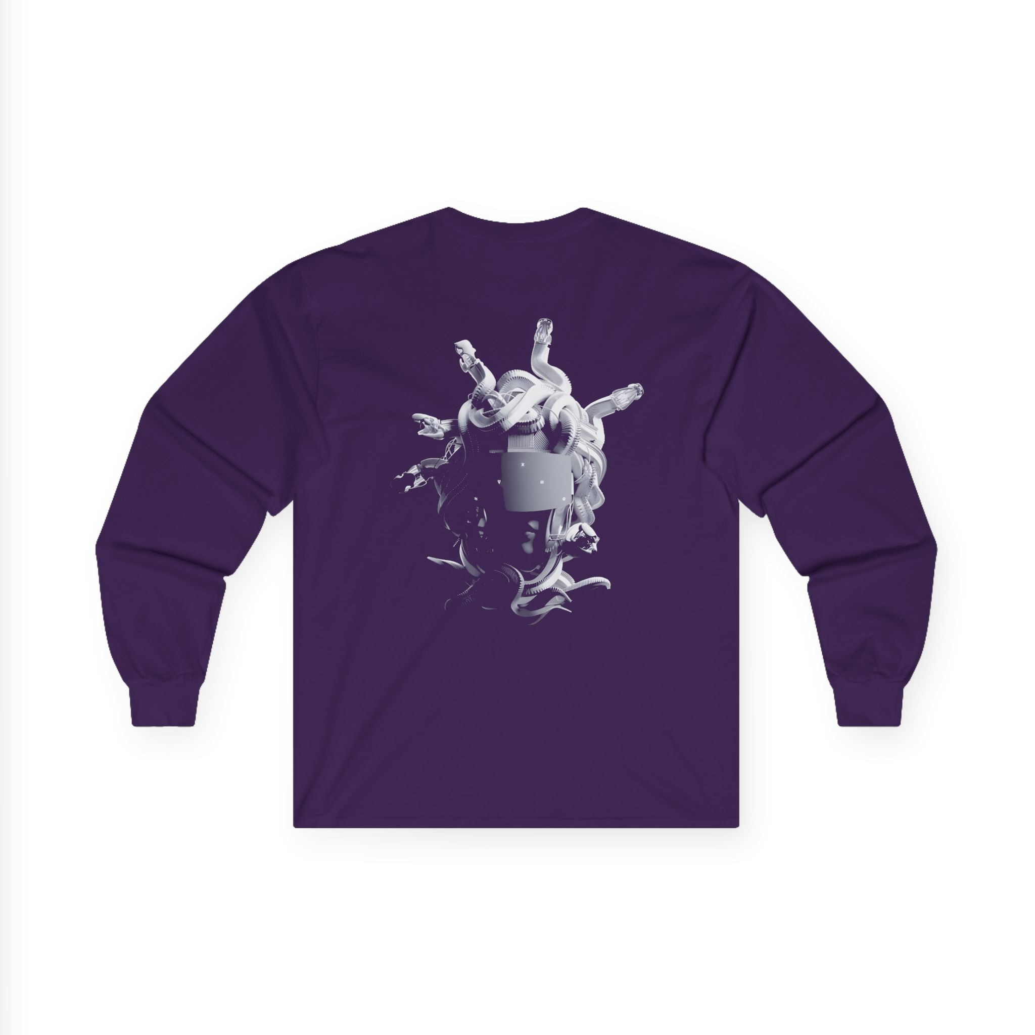 Meduza Greyscale Head Unisex Ultra Cotton Long Sleeve Tee