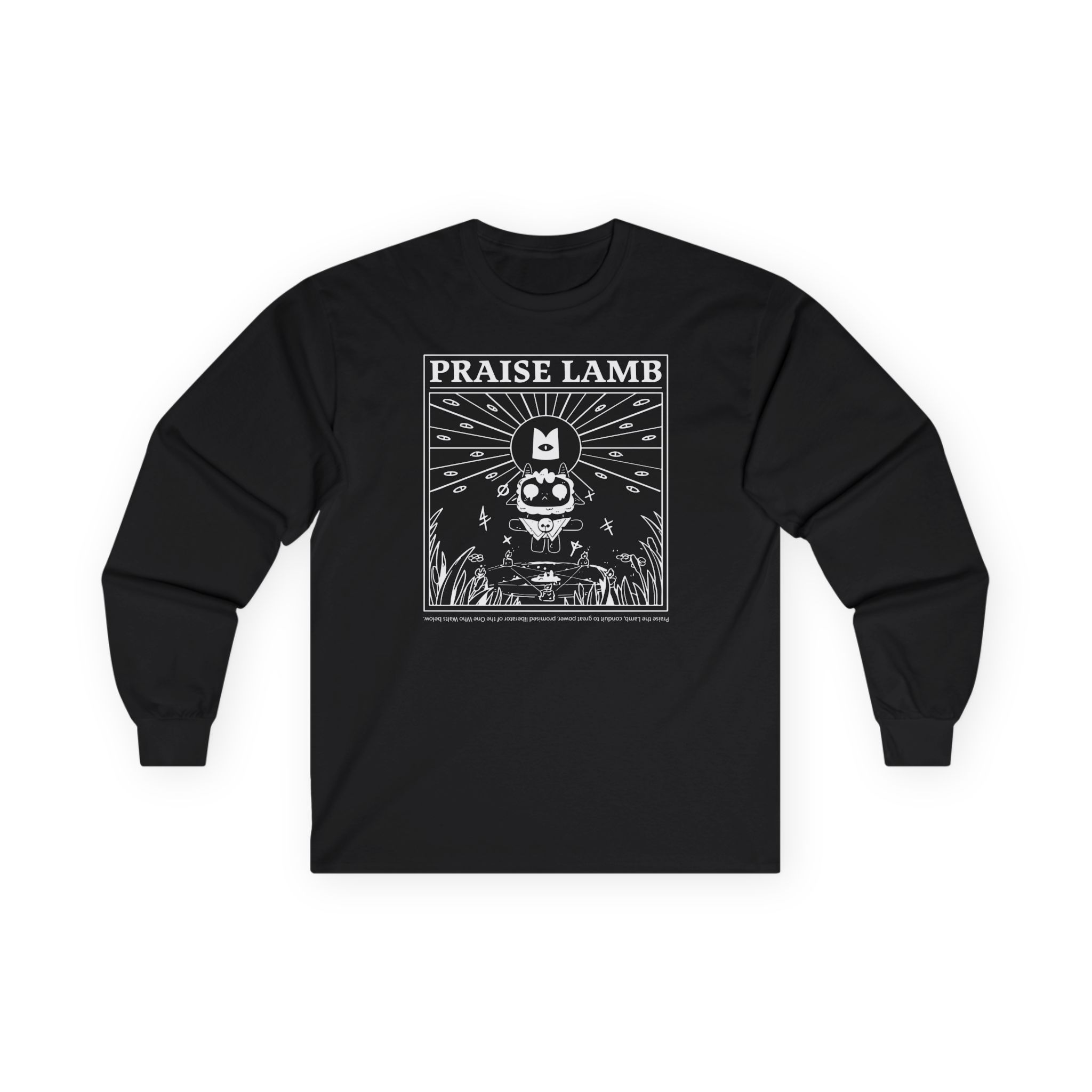 Cult of the Lamb Praise Lamb Unisex Ultra Cotton Long Sleeve Tee