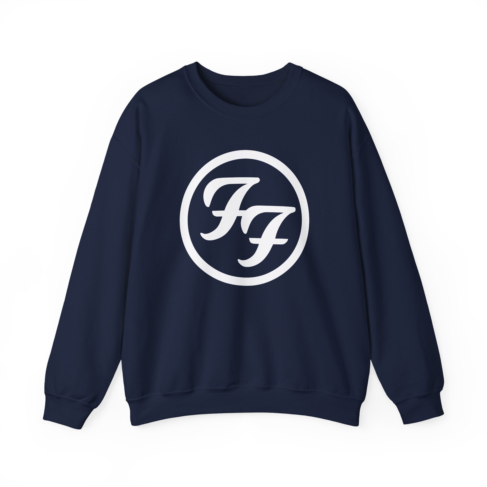 Foo Fighters Ff Logo Unisex Heavy Blendâ„¢ Crewneck Sweatshirt