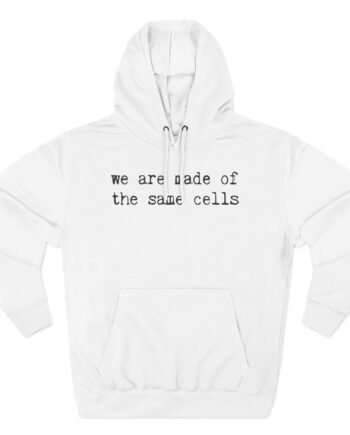 Alanis Morissette We Are Made of the Same Cells Three-Panel Fleece Hoodie
