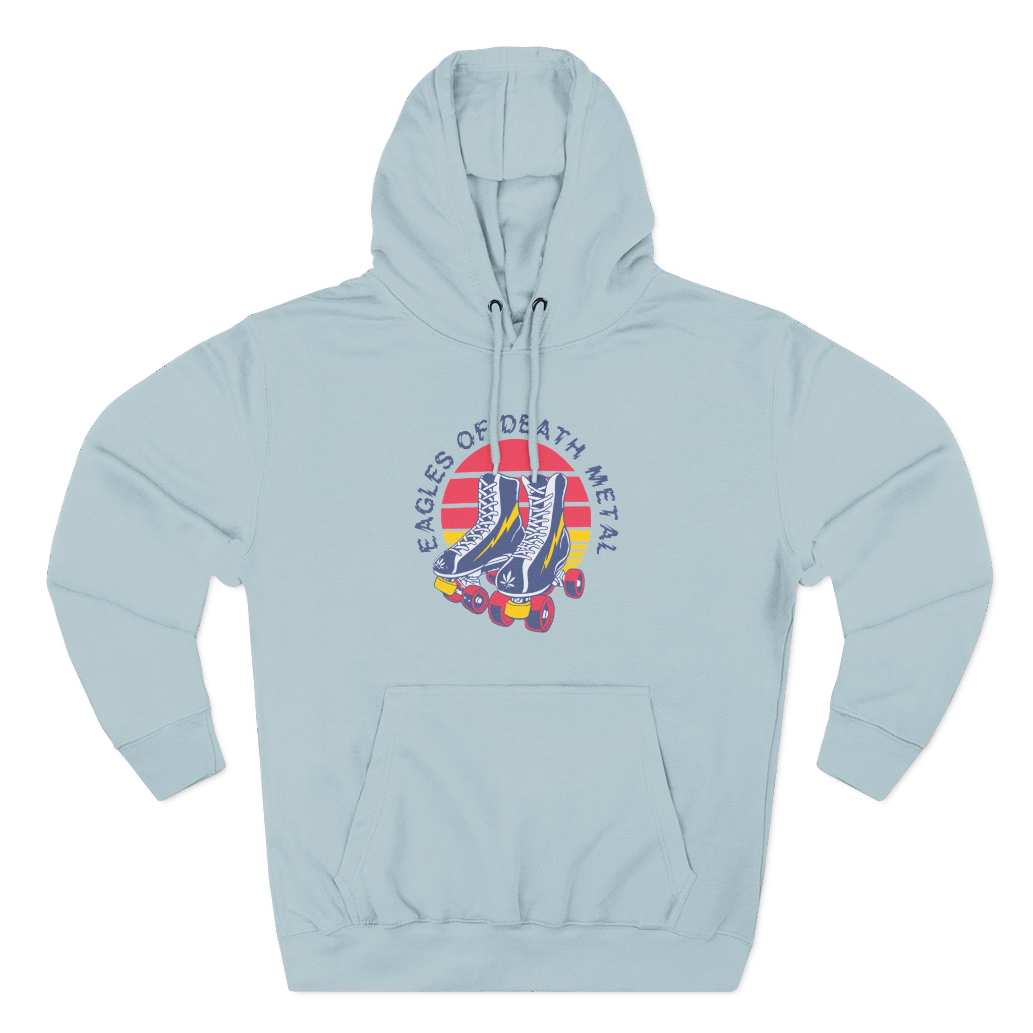 Eagles of Death Metal Skates Three-Panel Fleece Hoodie
