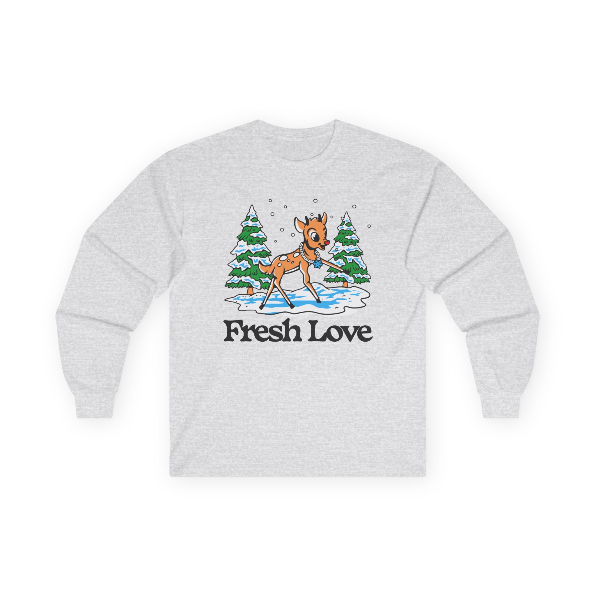 Fresh Love Snow Dough Unisex Ultra Cotton Long Sleeve Tee