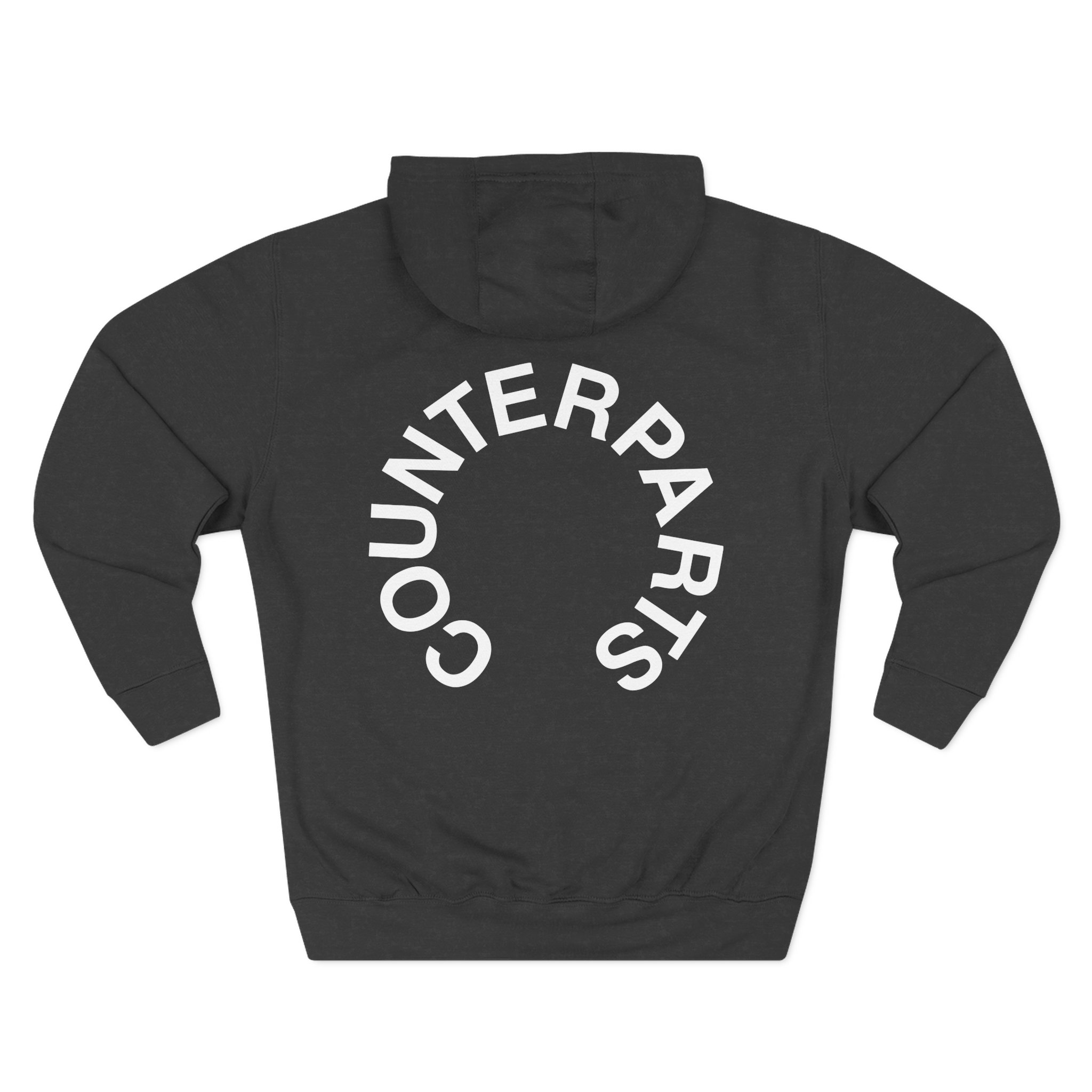 Counterparts Three-Panel Fleece Hoodie