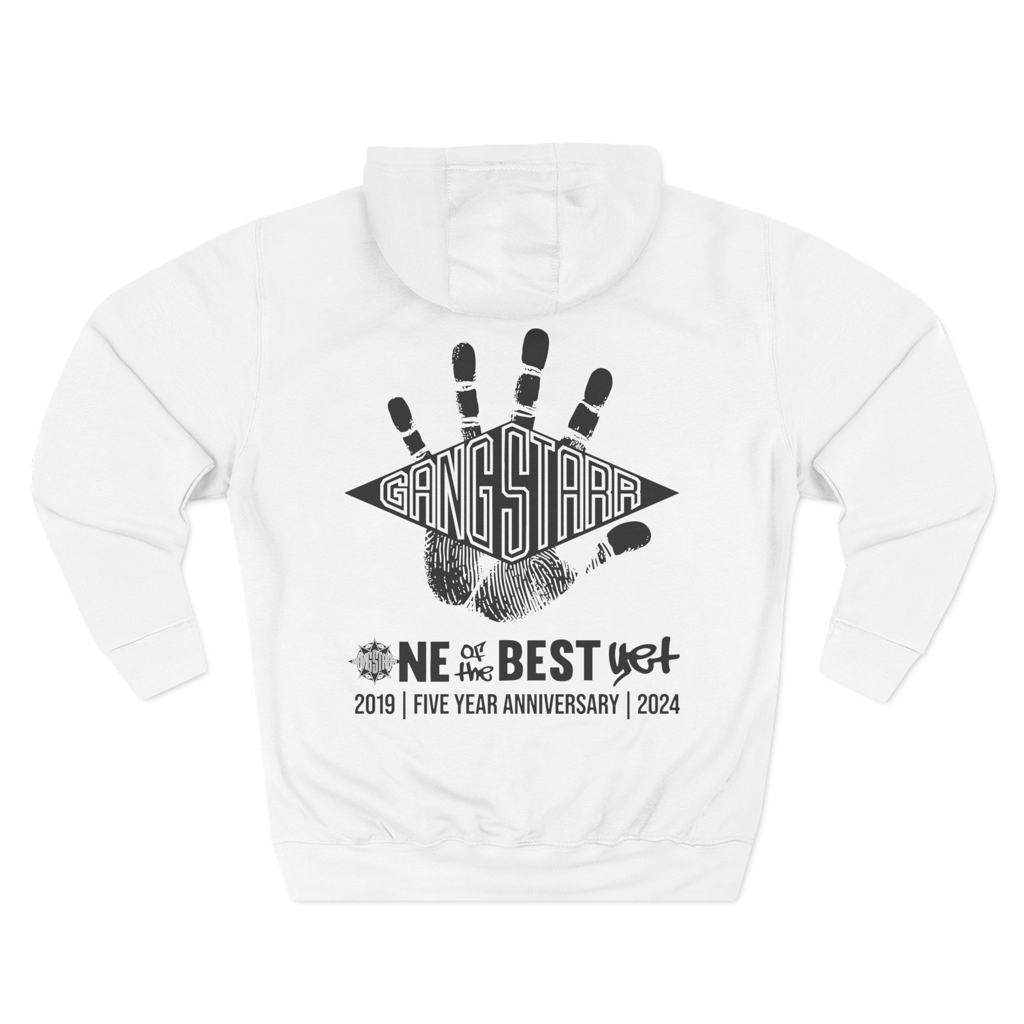 Gang Starr Ootby Fifth Anniversary Three-Panel Fleece Hoodie