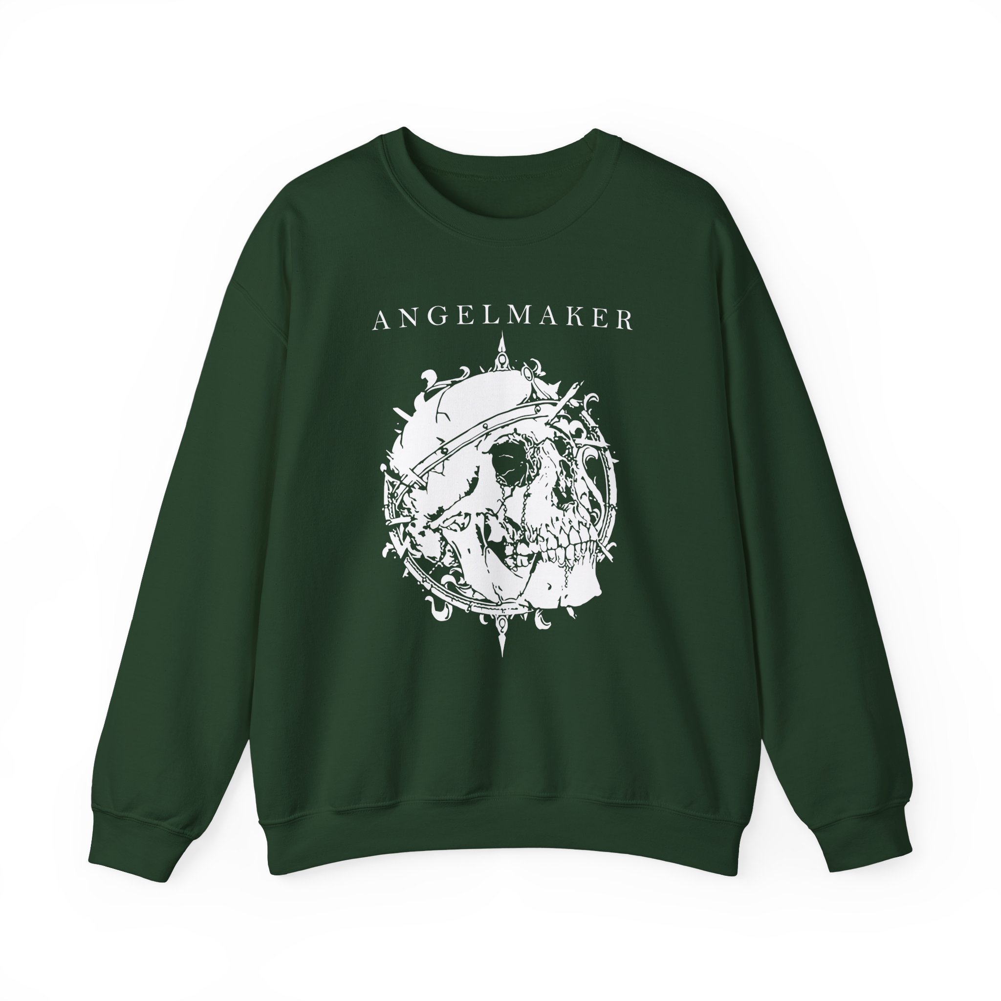 Angelmaker Crown Unisex Heavy Blendâ„¢ Crewneck Sweatshirt