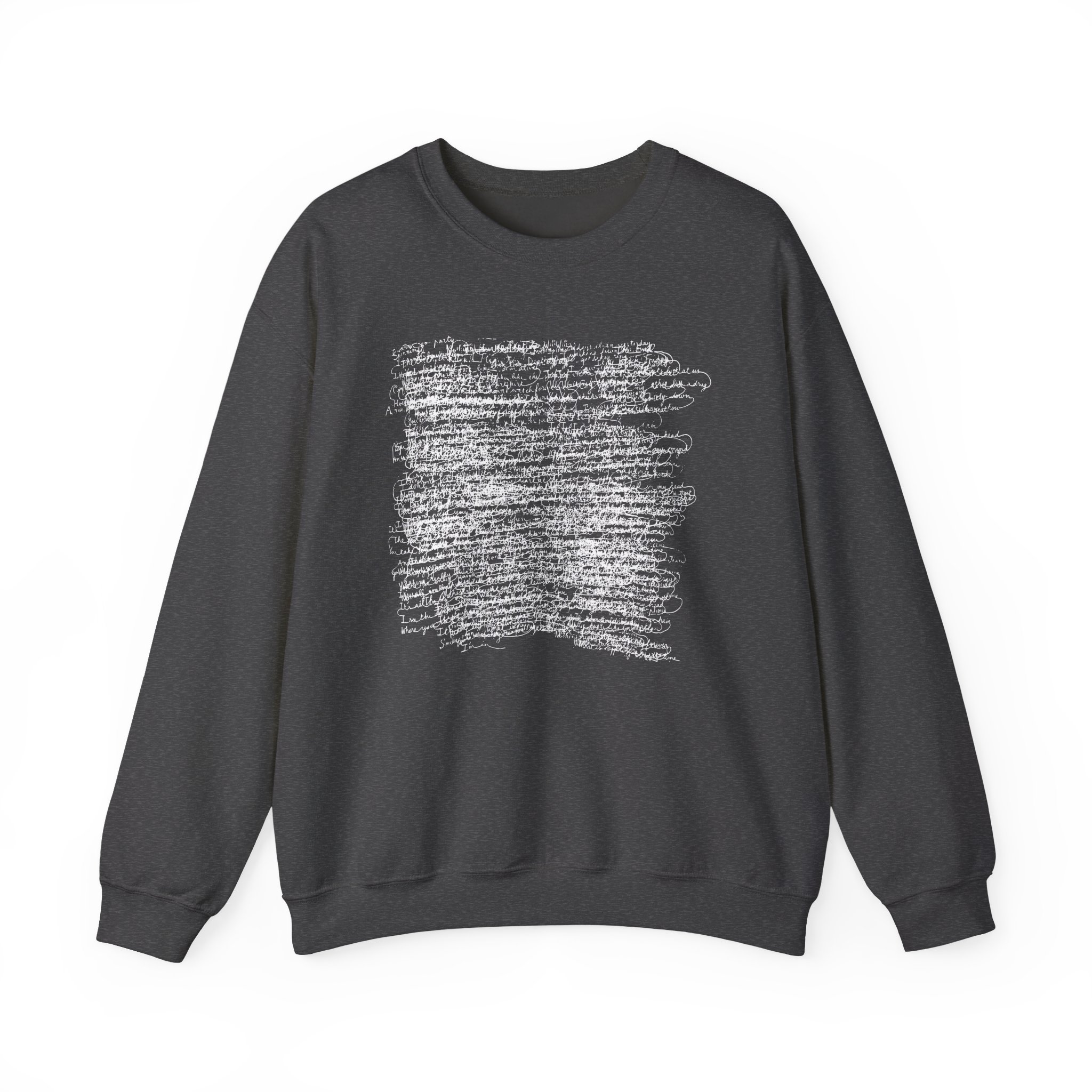 Tom Odell Scribble Unisex Heavy Blendâ„¢ Crewneck Sweatshirt